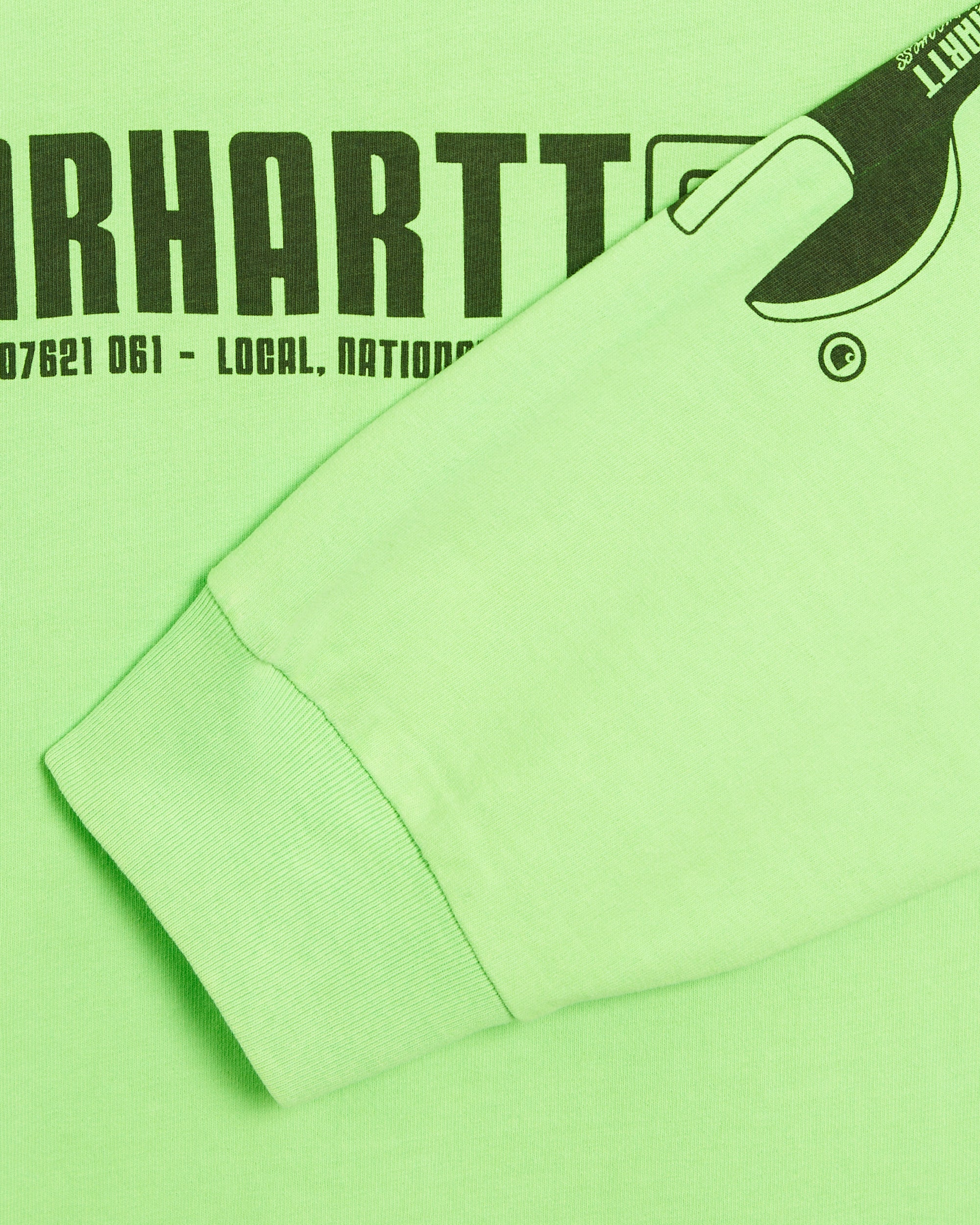 T-Shirts Carhartt WIP Industry Men's Loose Fit Long Sleeve T-Shirt Relaxed Men's T-Shirt - I034411-2N7GD