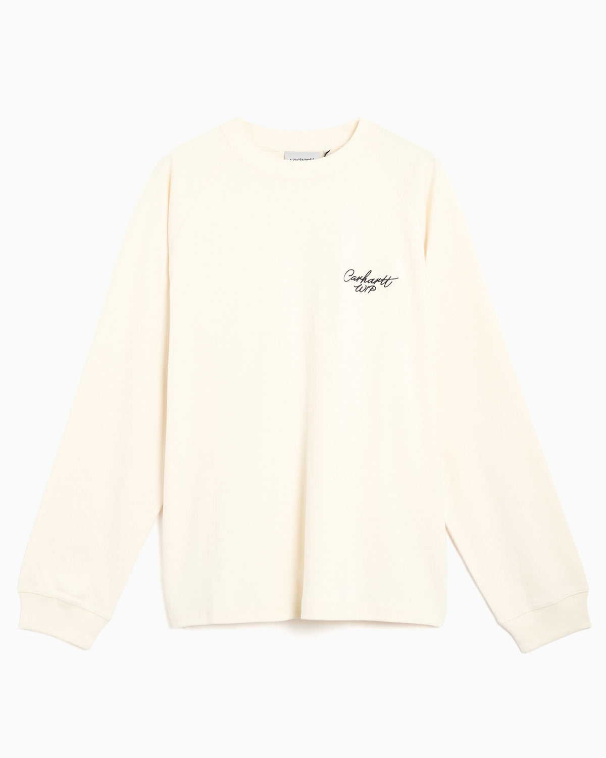 T-Shirts Carhartt WIP Signature Rib Embroidered Long-Sleeved Oversize Men's T-Shirt - I037121-0D3XX
