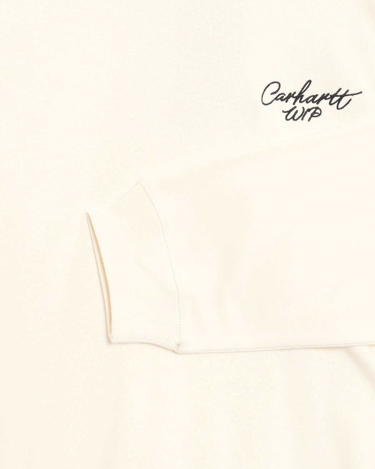 T-Shirts Carhartt WIP Signature Rib Embroidered Long-Sleeved Oversize Men's T-Shirt - I037121-0D3XX