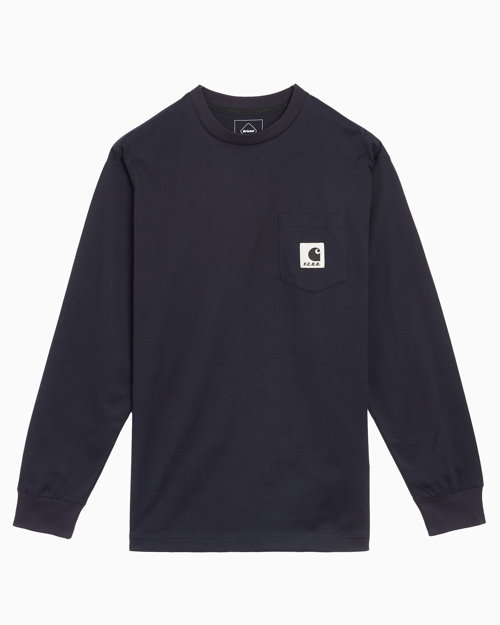 T-Shirts Carhartt WIP x F.C. Real Bristol Graphic Long-Sleeved Unisex T-Shirt - A261051-01XX