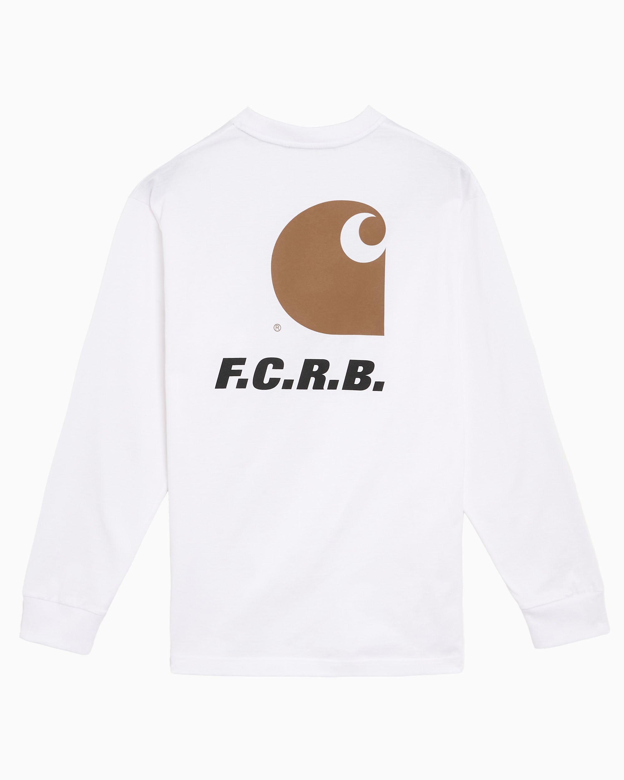 T-Shirts Carhartt WIP x F.C. Real Bristol Graphic Long-Sleeved Unisex T-Shirt - A261051-02XX