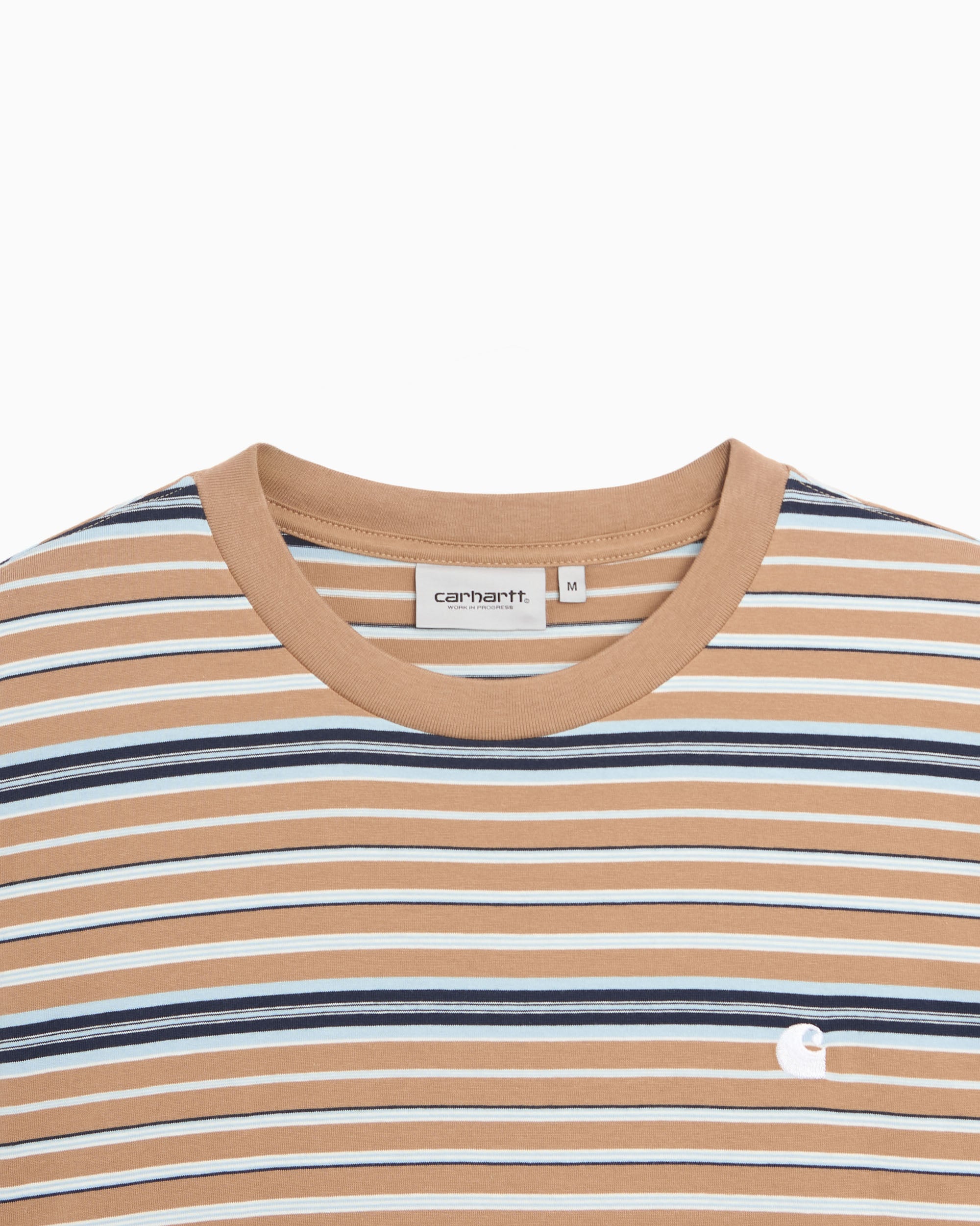 T-Shirts Carhartt WIP Zane Striped Relaxed Unisex T-Shirt - I036186-3KZXX