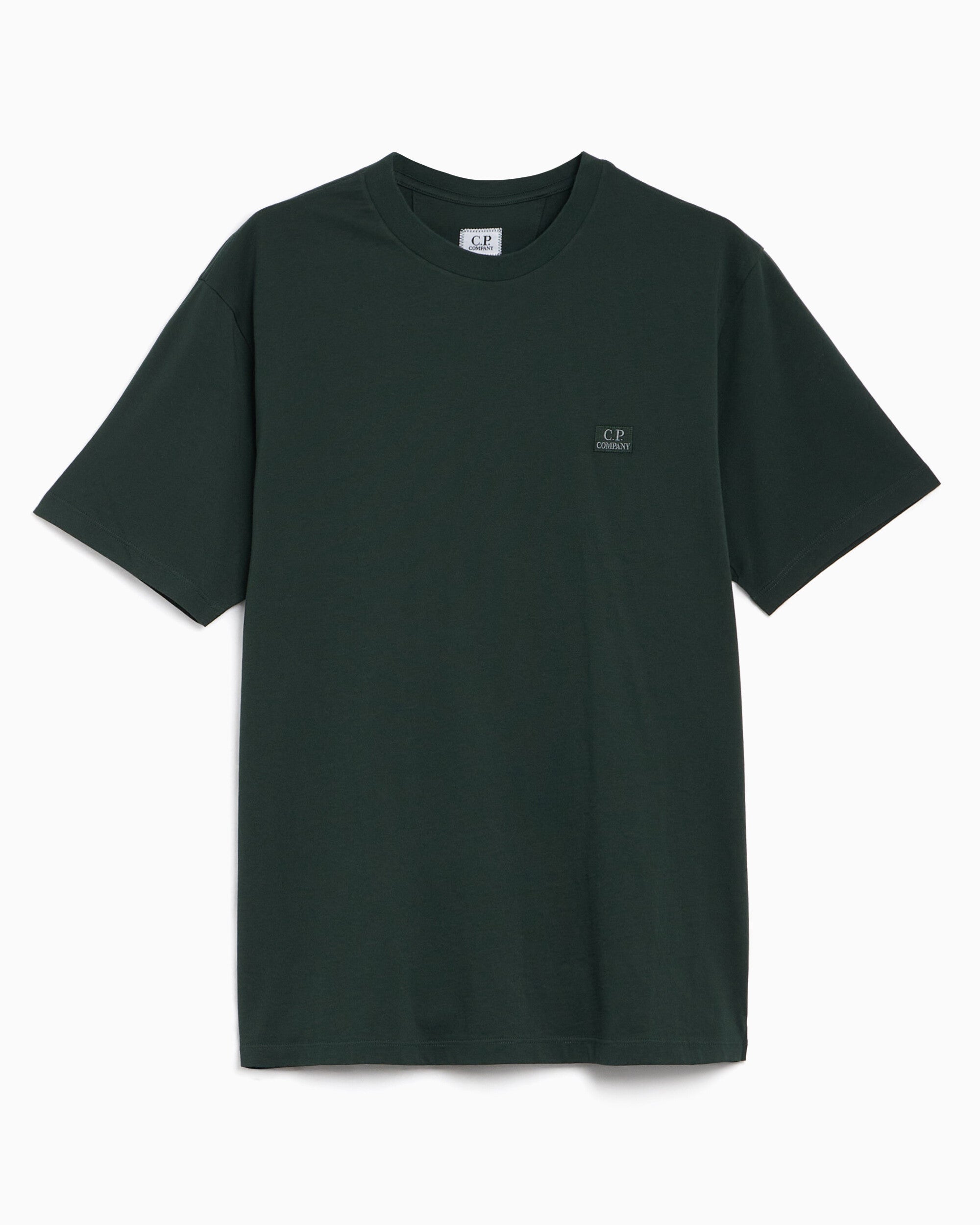 T-Shirts CP Company Logo Men's T-Shirt - 21CMTS726A005100W-697