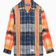 DEVÁ STATES Ikat Men's Long Sleeve Linen Shirt Men's T-Shirt