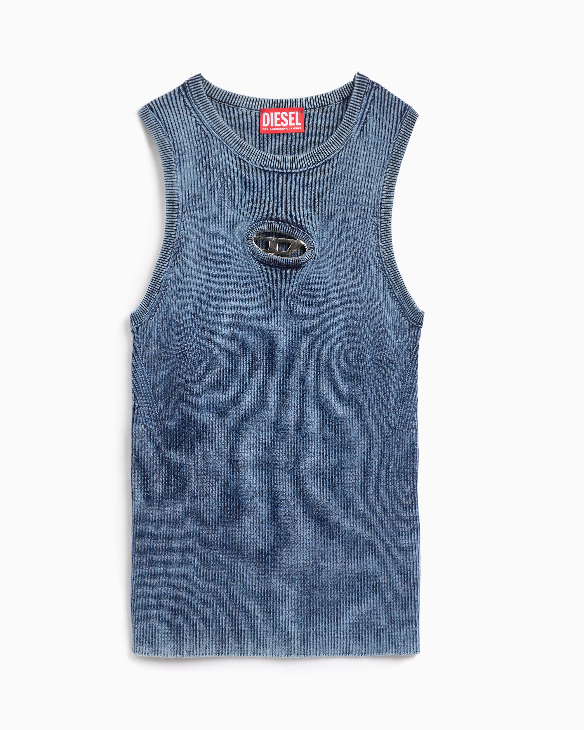 Diesel M-Anchor-A-SL Women's Knit T-Shirt Slim Women's T-Shirt