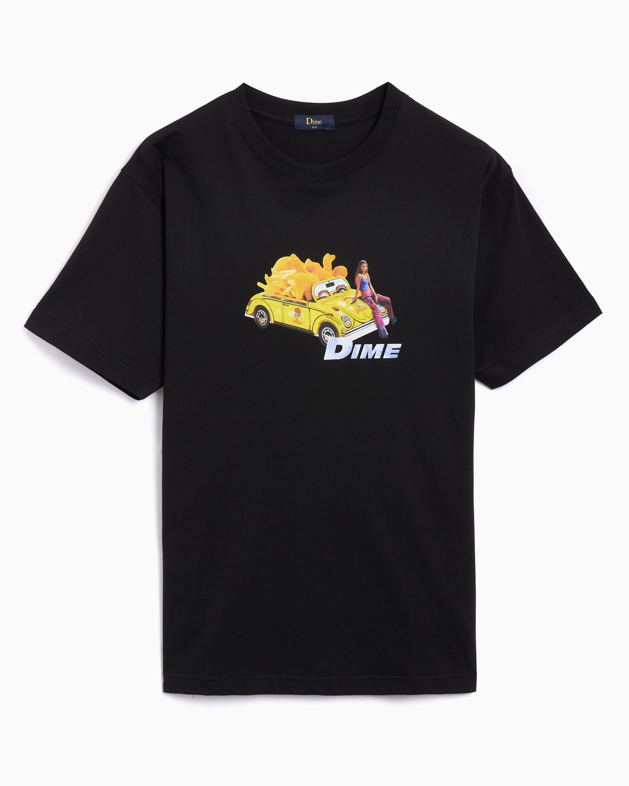 T-Shirts Dime MTL 2Fast 2Delicious Men's T-Shirt Men's T-Shirt - DIMEHO2466BLK
