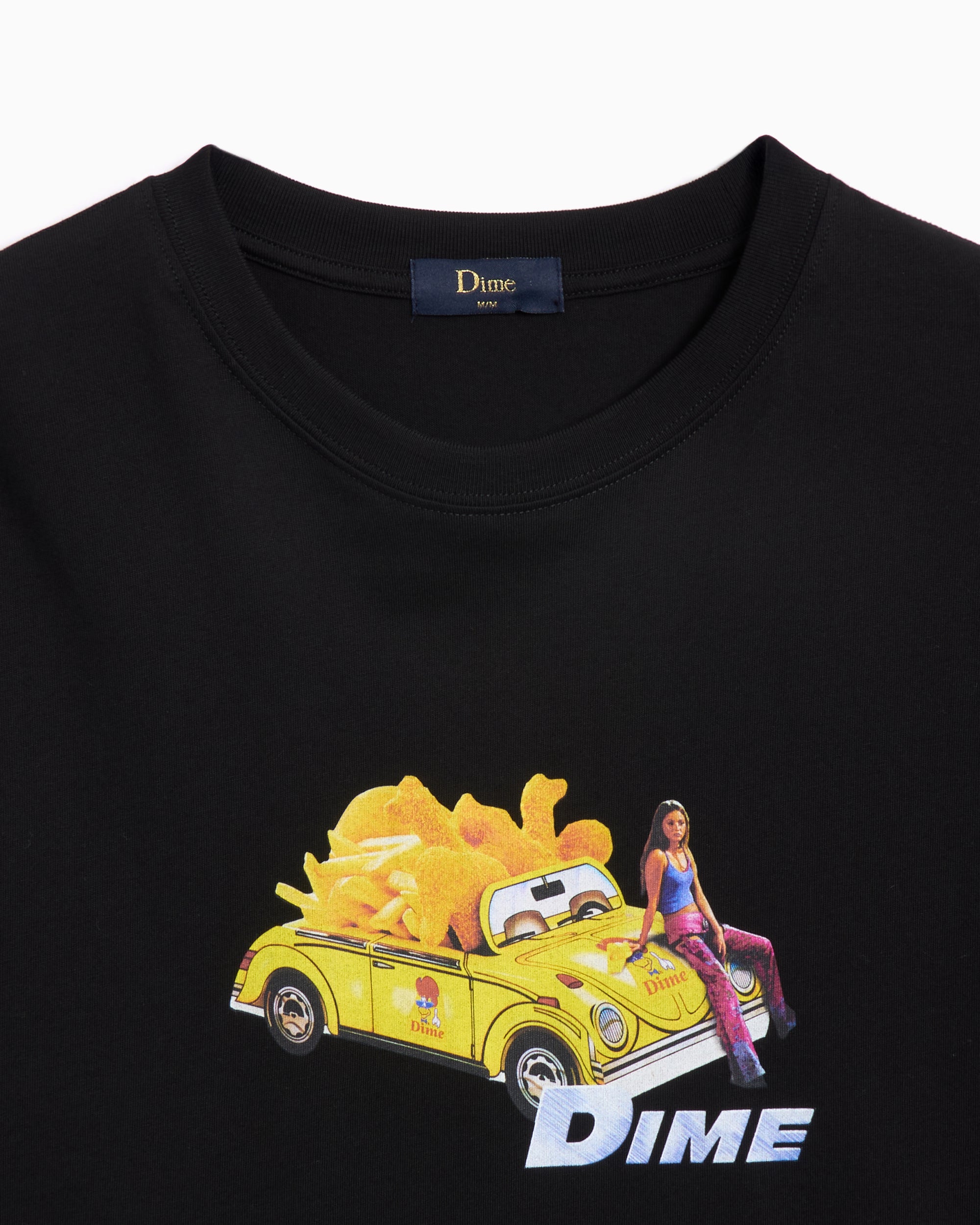 T-Shirts Dime MTL 2Fast 2Delicious Men's T-Shirt Men's T-Shirt - DIMEHO2466BLK
