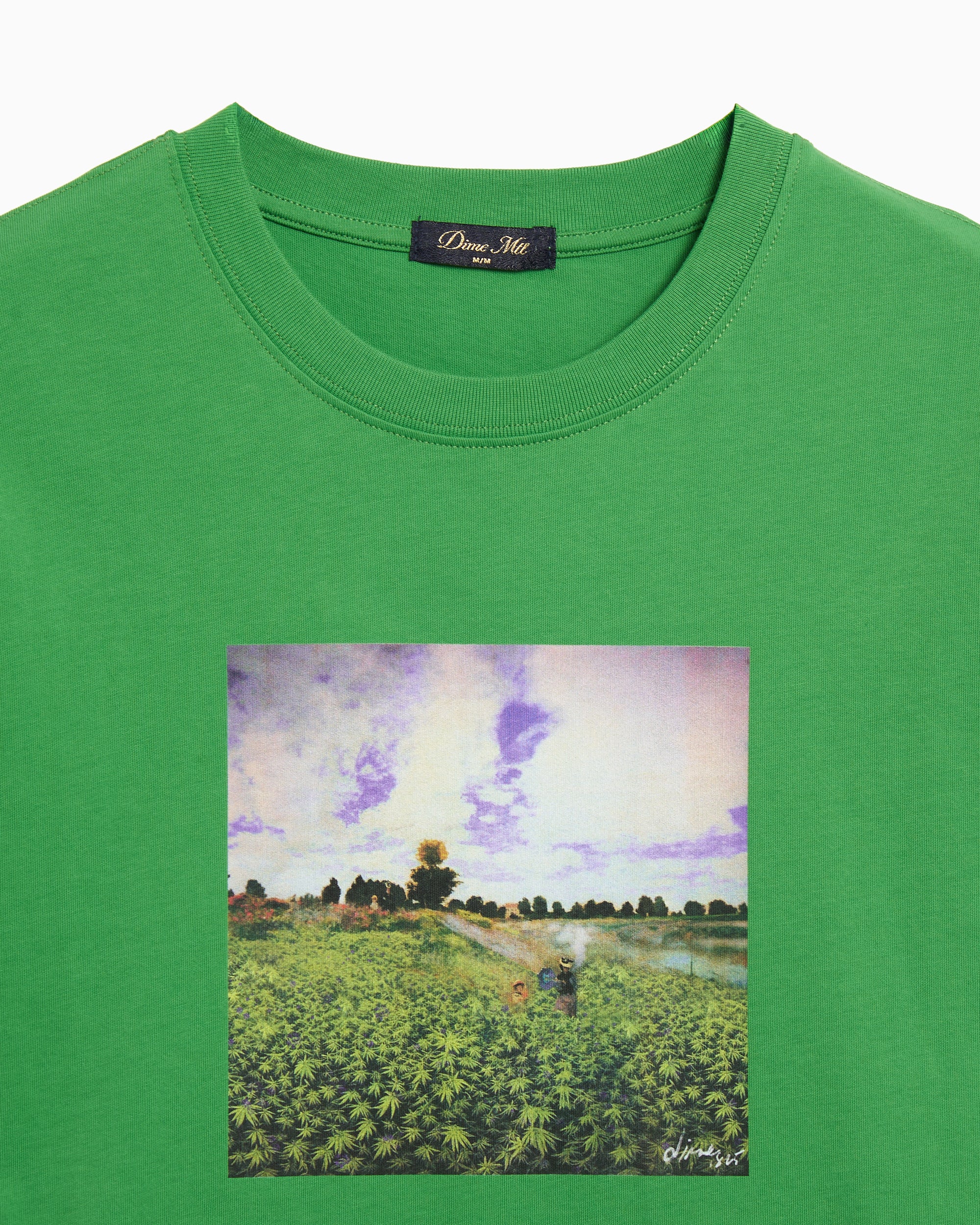 T-Shirts Dime MTL Field Trip Graphic Relaxed Men's T-Shirt - DIME2SP2554GRN