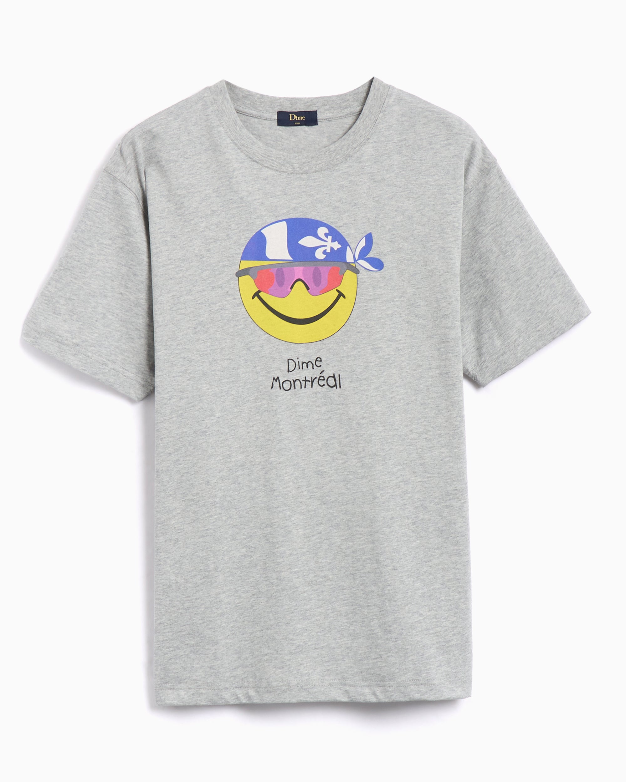 T-Shirts Dime MTL Rawdon Men's T-Shirt Men's T-Shirt - DIMEHO2462GRY