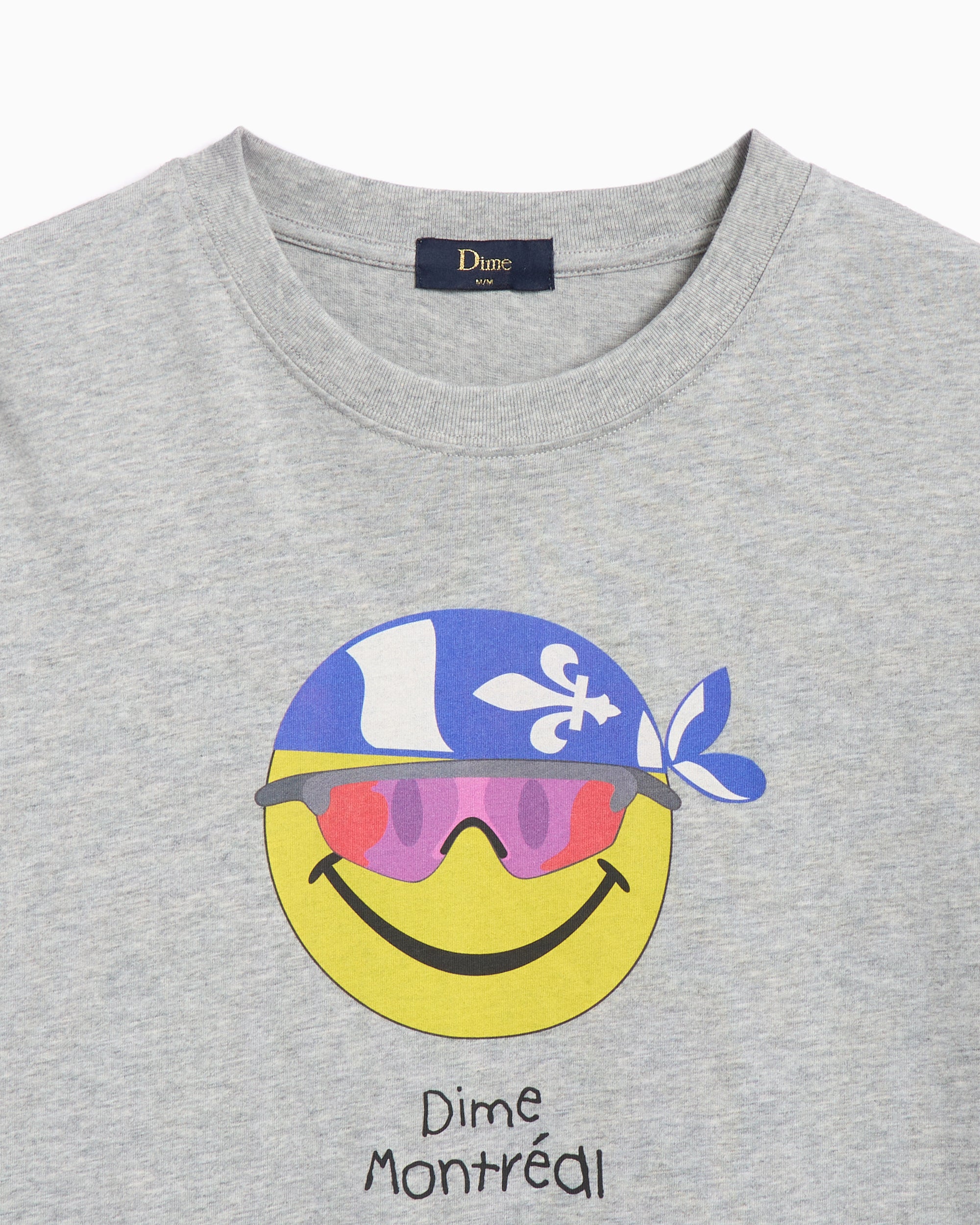 T-Shirts Dime MTL Rawdon Men's T-Shirt Men's T-Shirt - DIMEHO2462GRY