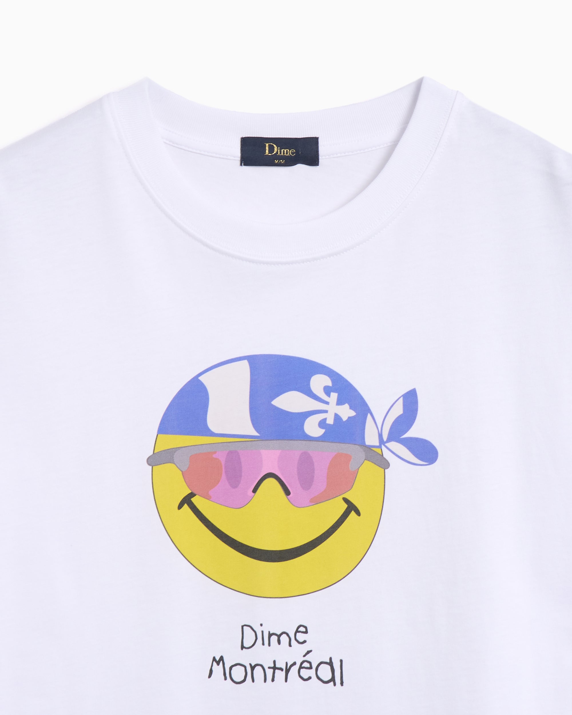 T-Shirts Dime MTL Rawdon Men's T-Shirt Men's T-Shirt - DIMEHO2462WHT