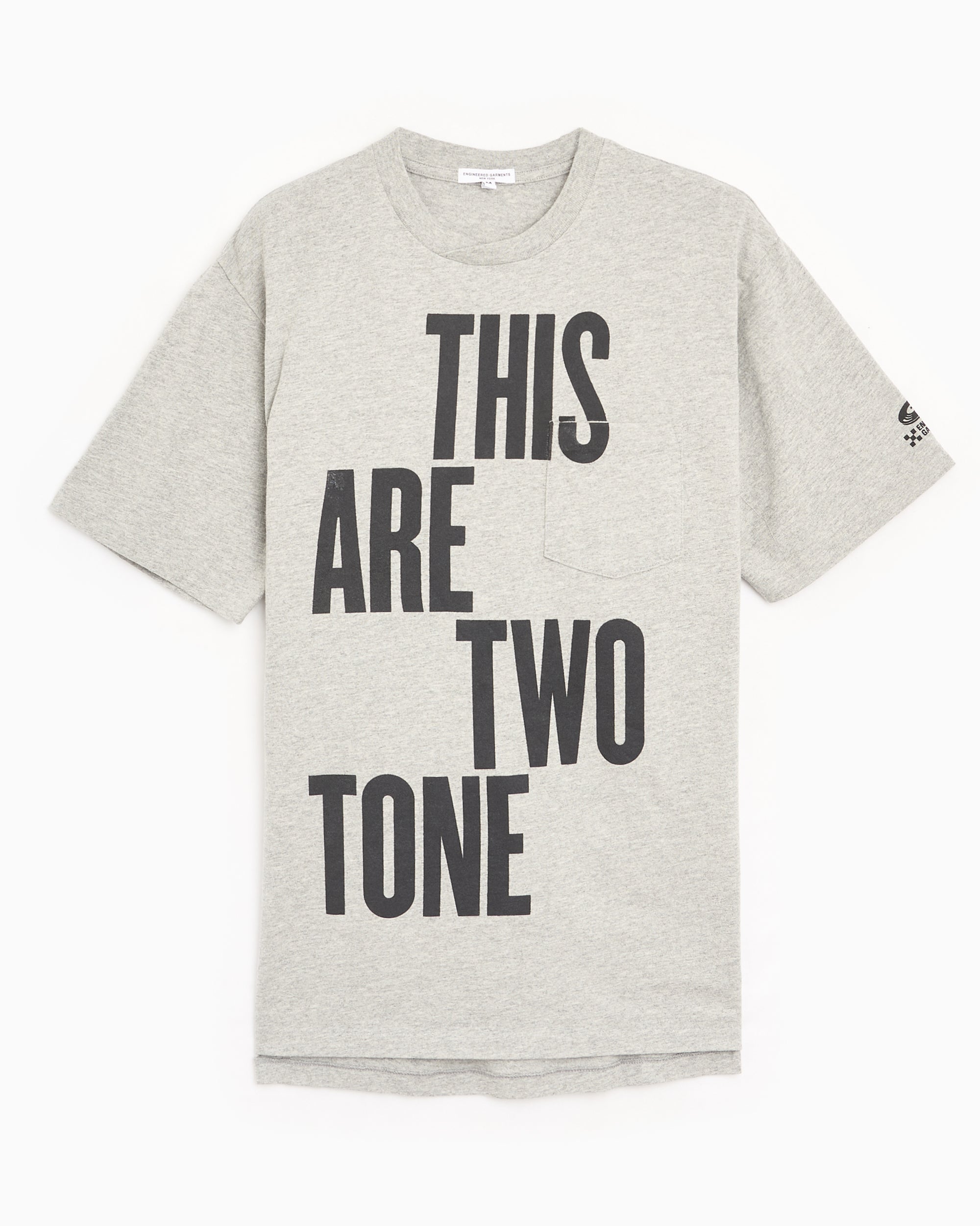 T-Shirts Engineered Garments "Cross" Graphic Relaxed Men's T-Shirt - 26S1H010-NP211