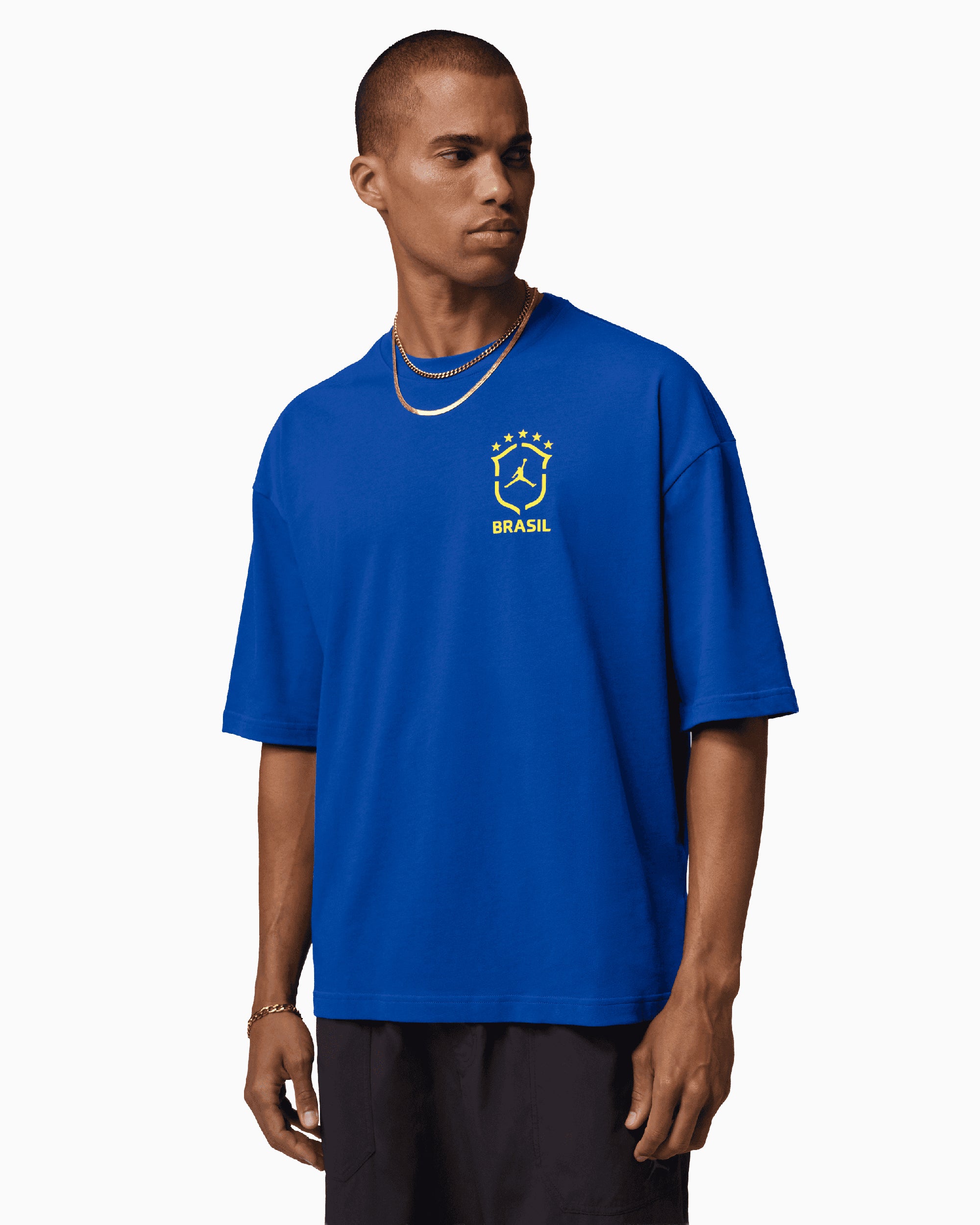 Camiseta con logo Oversize Jordan 85 Brasil para hombre