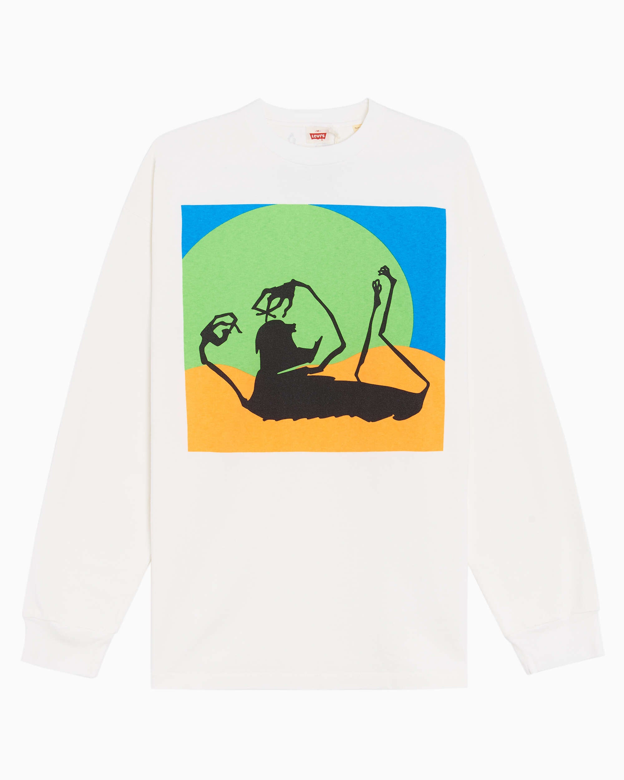 T-Shirts Levi's Vintage Clothing x Central Station Design 80S Loose Fit Graphic LS Men's T-Shirt - 18436-0004