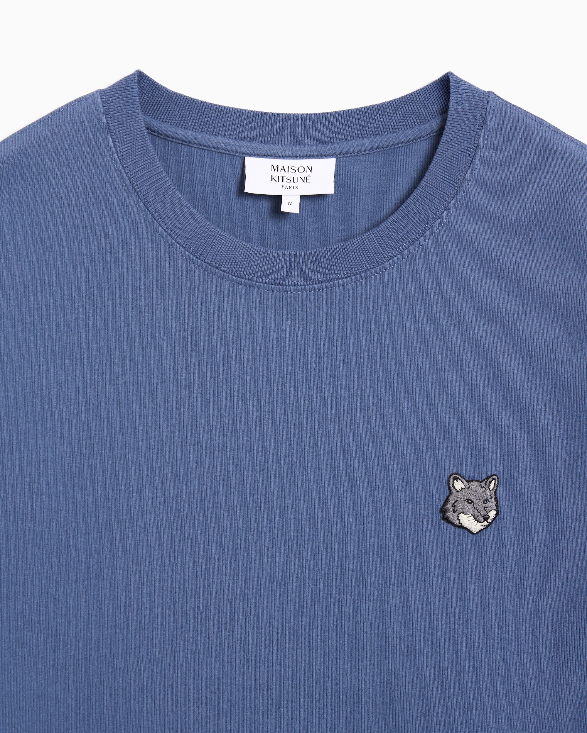 T-Shirts Maison Kitsuné Fox Head Relaxed Men's T-Shirt - PM00108KJ7025-0380
