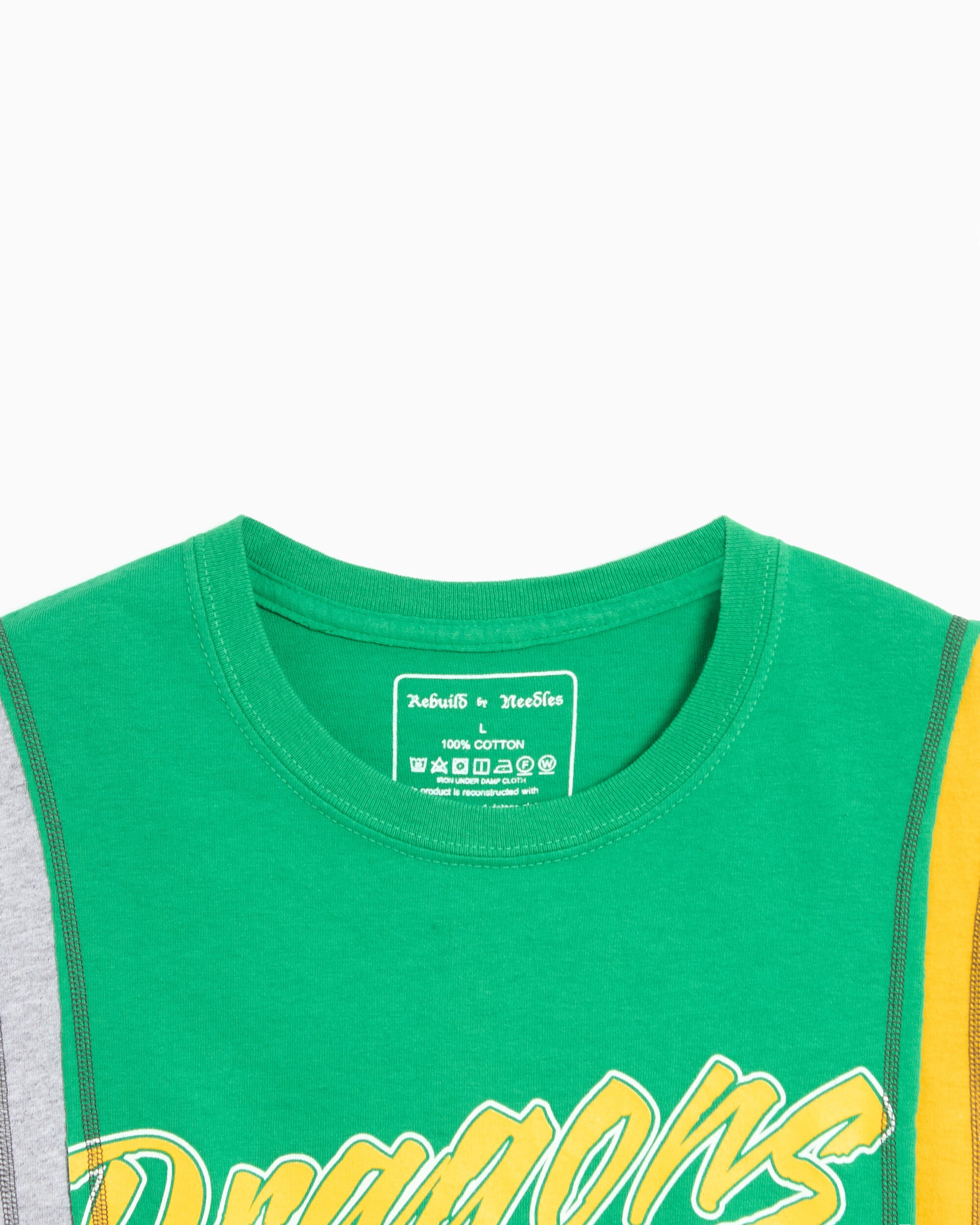 T-Shirts Needles 7 Cut College Graphic Relaxed Unisex T-Shirt - SX500-Assorted-L-1