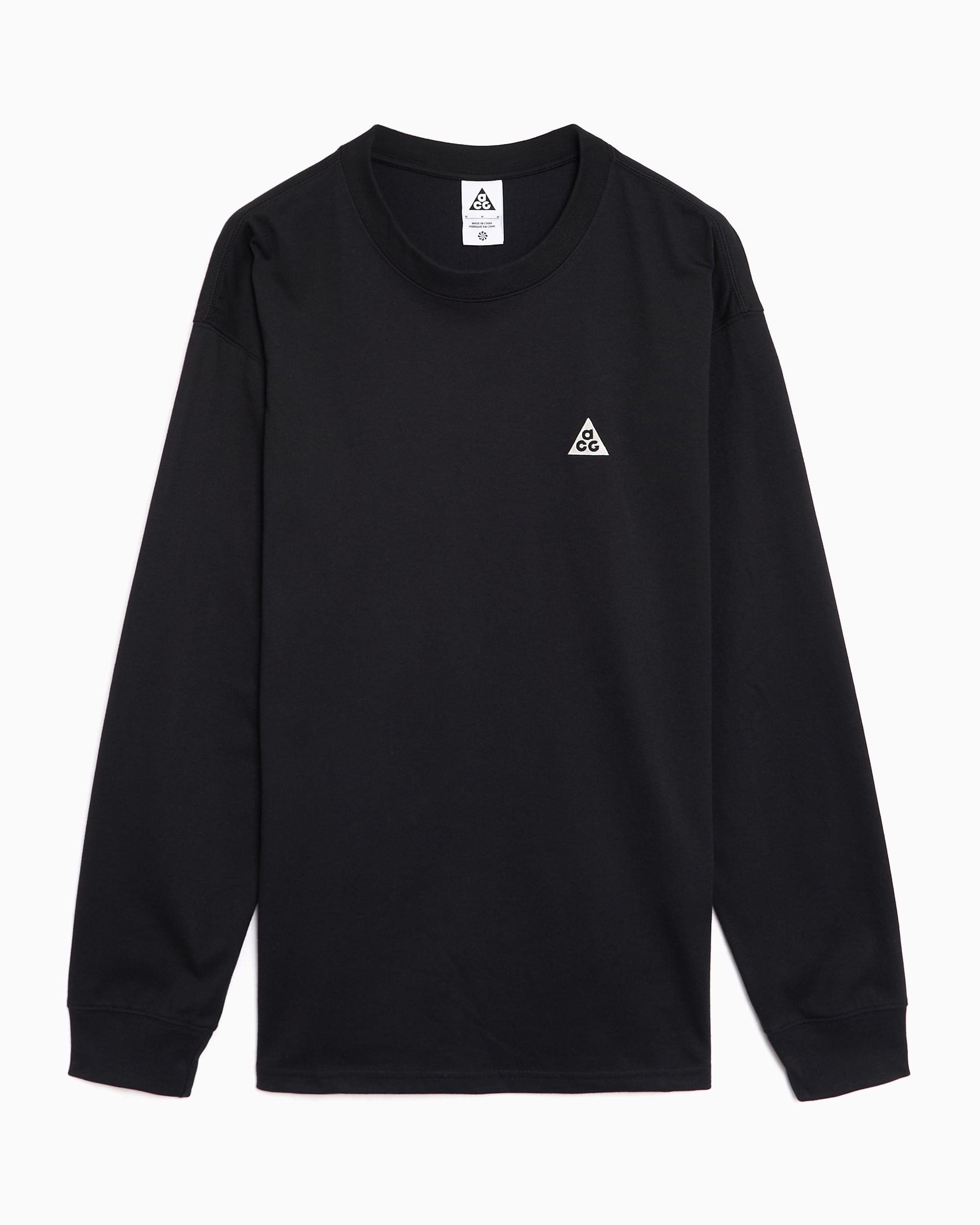 T-Shirts Nike ACG Logo Long-Sleeved Relaxed Men's T-Shirt - FQ3738-010