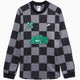 Nike Sportswear Club Goalie Plaid Long-Sleeved Relaxed Men's Jersey T-Shirt