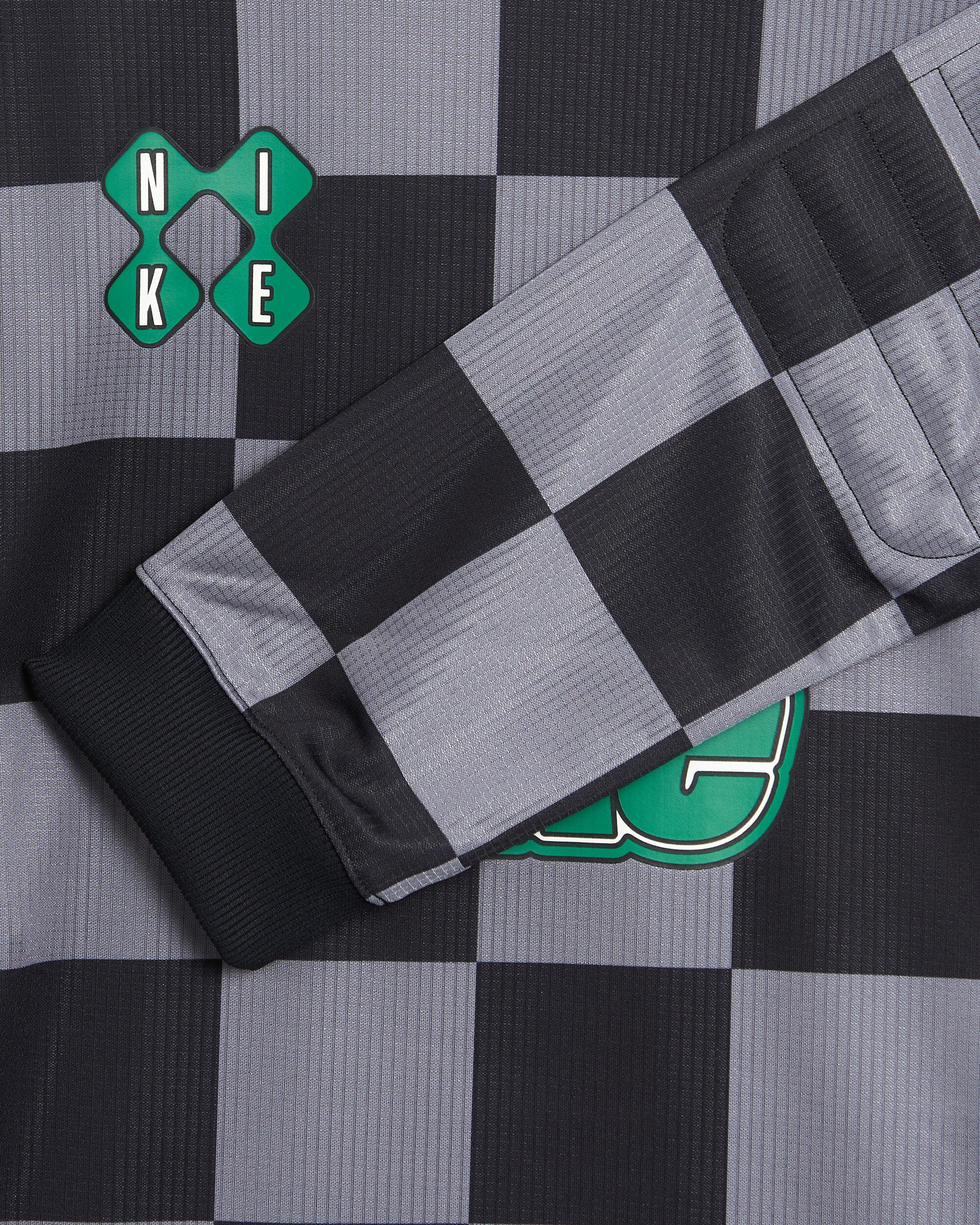 T-Shirts Nike Sportswear Club Goalie Plaid Long-Sleeved Relaxed Men's Jersey T-Shirt - II4367-084