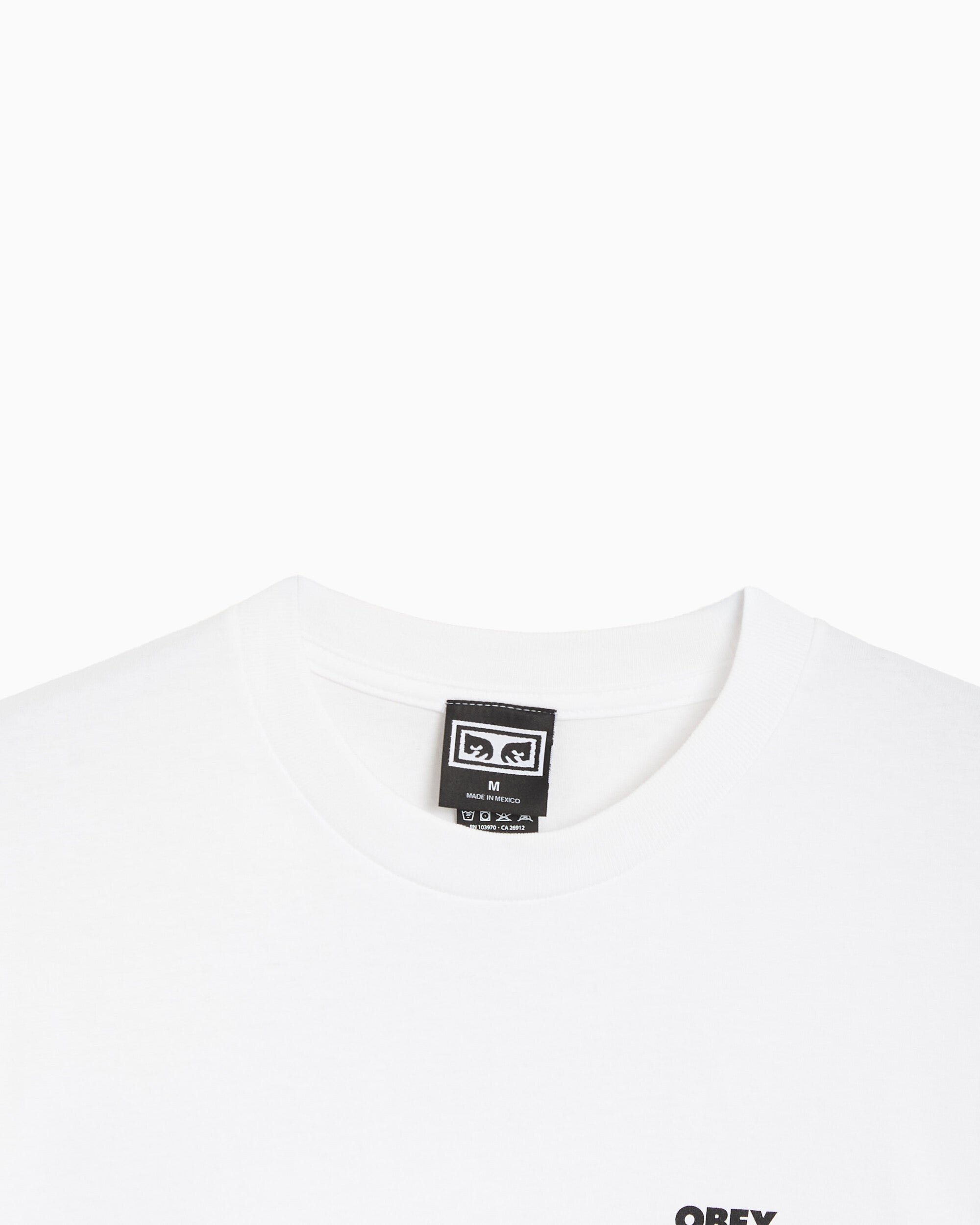 T-Shirts OBEY Clothing Pastures Graphic Men's T-Shirt - 165264436-WHT