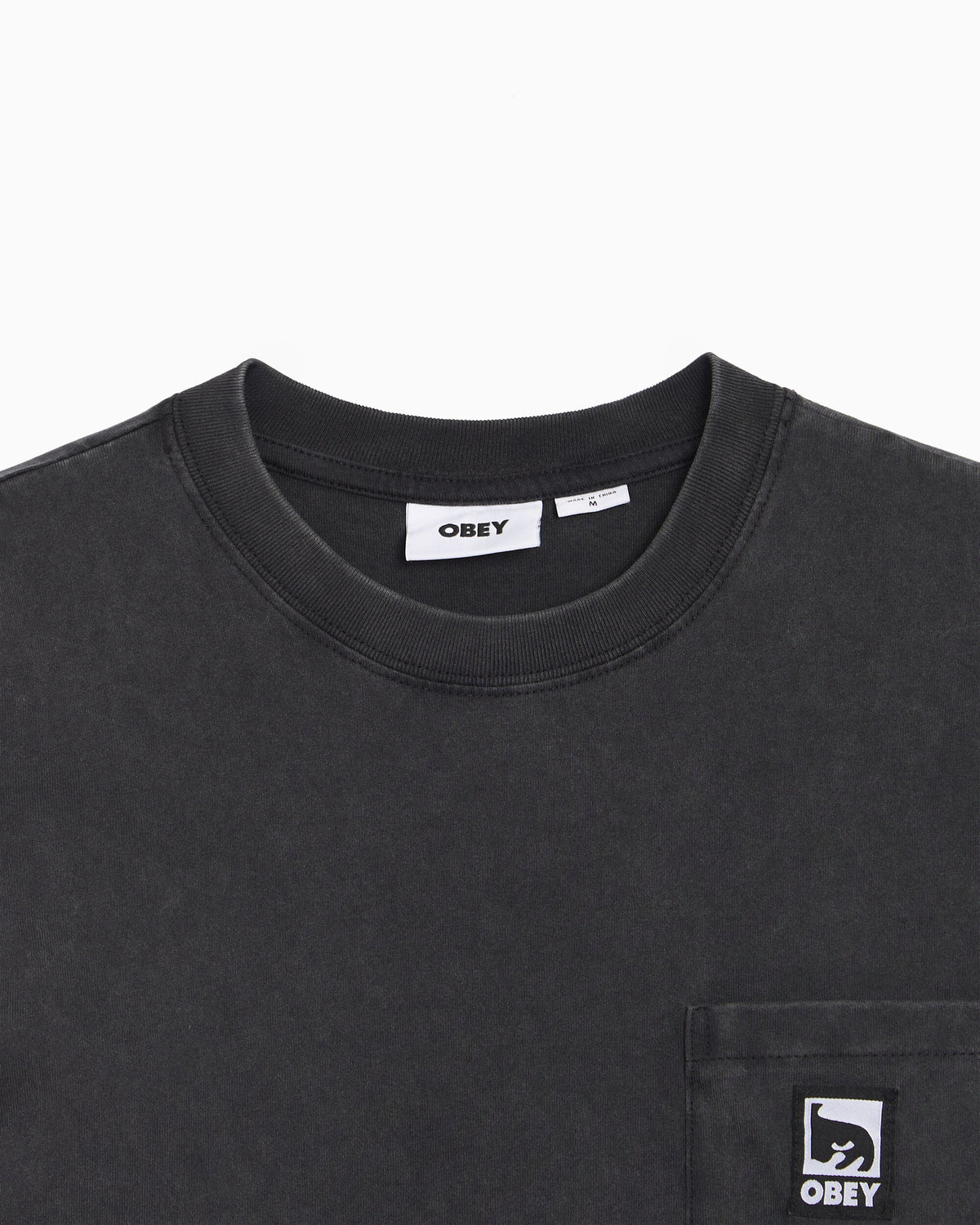 T-Shirts OBEY Clothing Post 2fer Graphic Long-Sleeved Relaxed Men's T-Shirt - 131030150-DUBL
