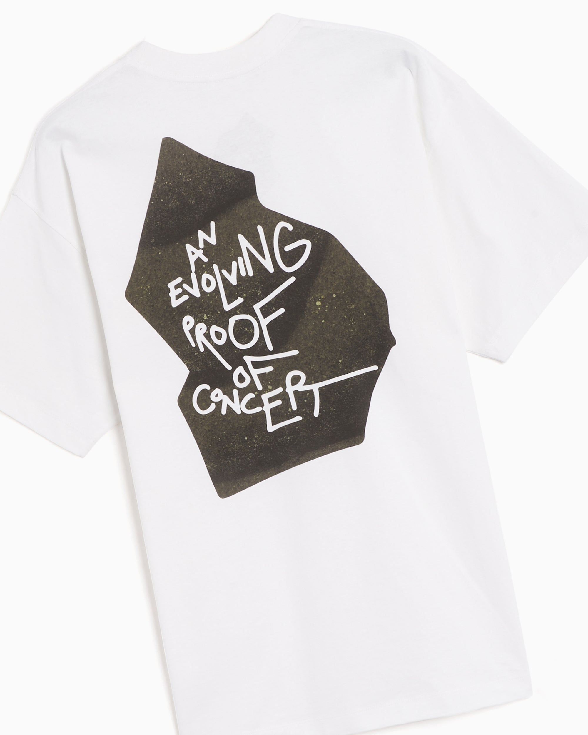 T-Shirts Objects IV Life Thought Bubble Spray Men's Print T-Shirt Men's T-Shirt - OBJ00312203-WHTE
