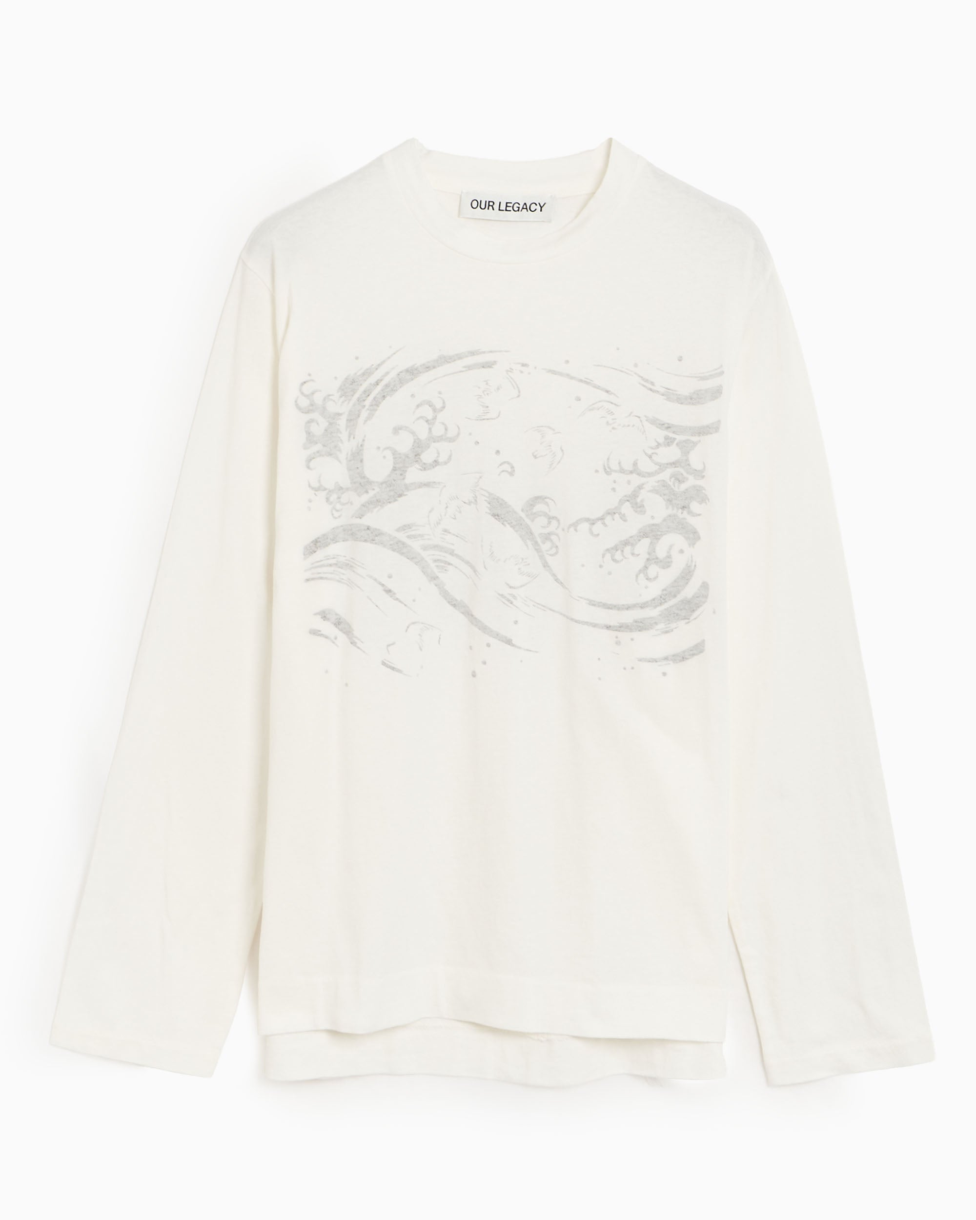 Our Legacy Fleeting Breeze Graphic Long-Sleeved Relaxed Men's T-Shirt