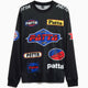 T-Shirt avec graphique à manches longues Patta Sponsor Jersey pour homme