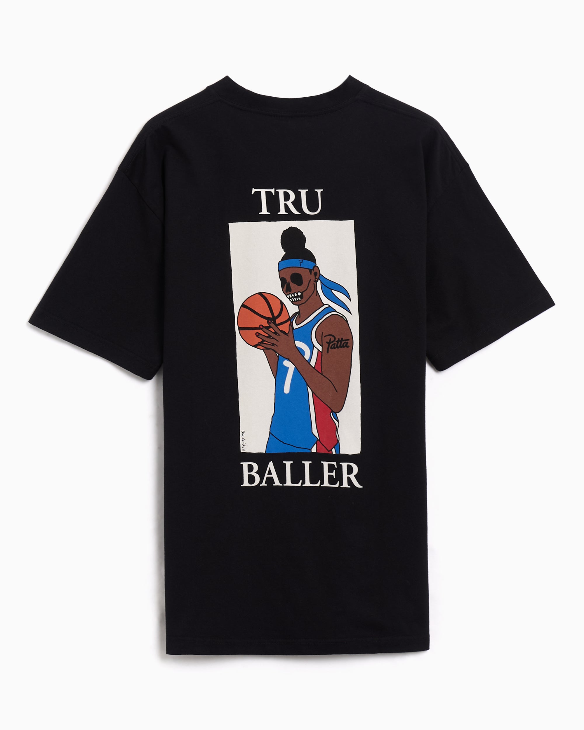 T-Shirts Patta Tru Baller Graphic Relaxed Men's T-Shirt - POC-AW25-1000-290-0082-001