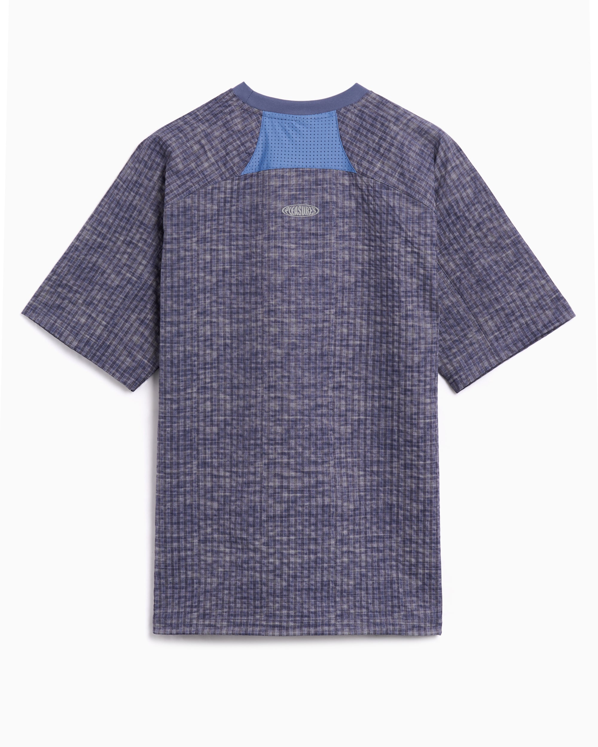 T-Shirts Pleasures Oval Tech Men's T-Shirt - P25SU015-NAVY