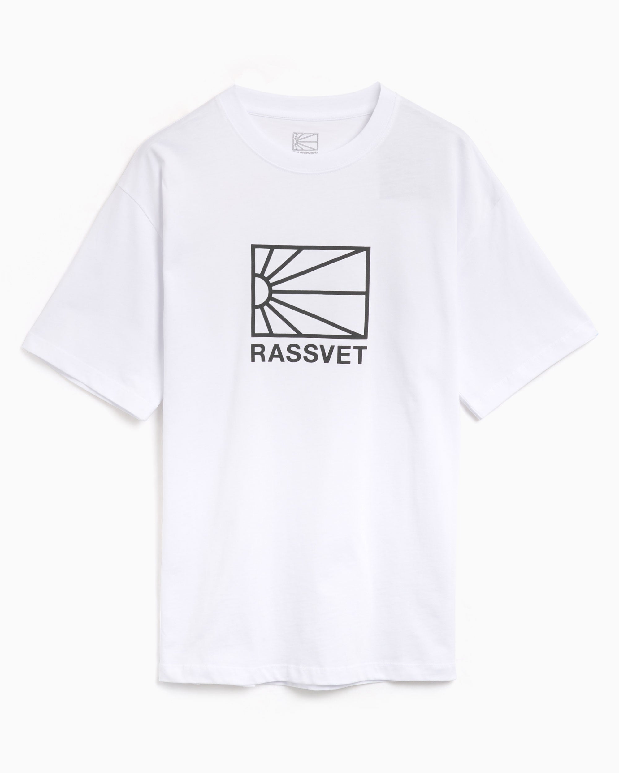 Rassvet Logo Men's Knit T-Shirt Men's T-Shirt