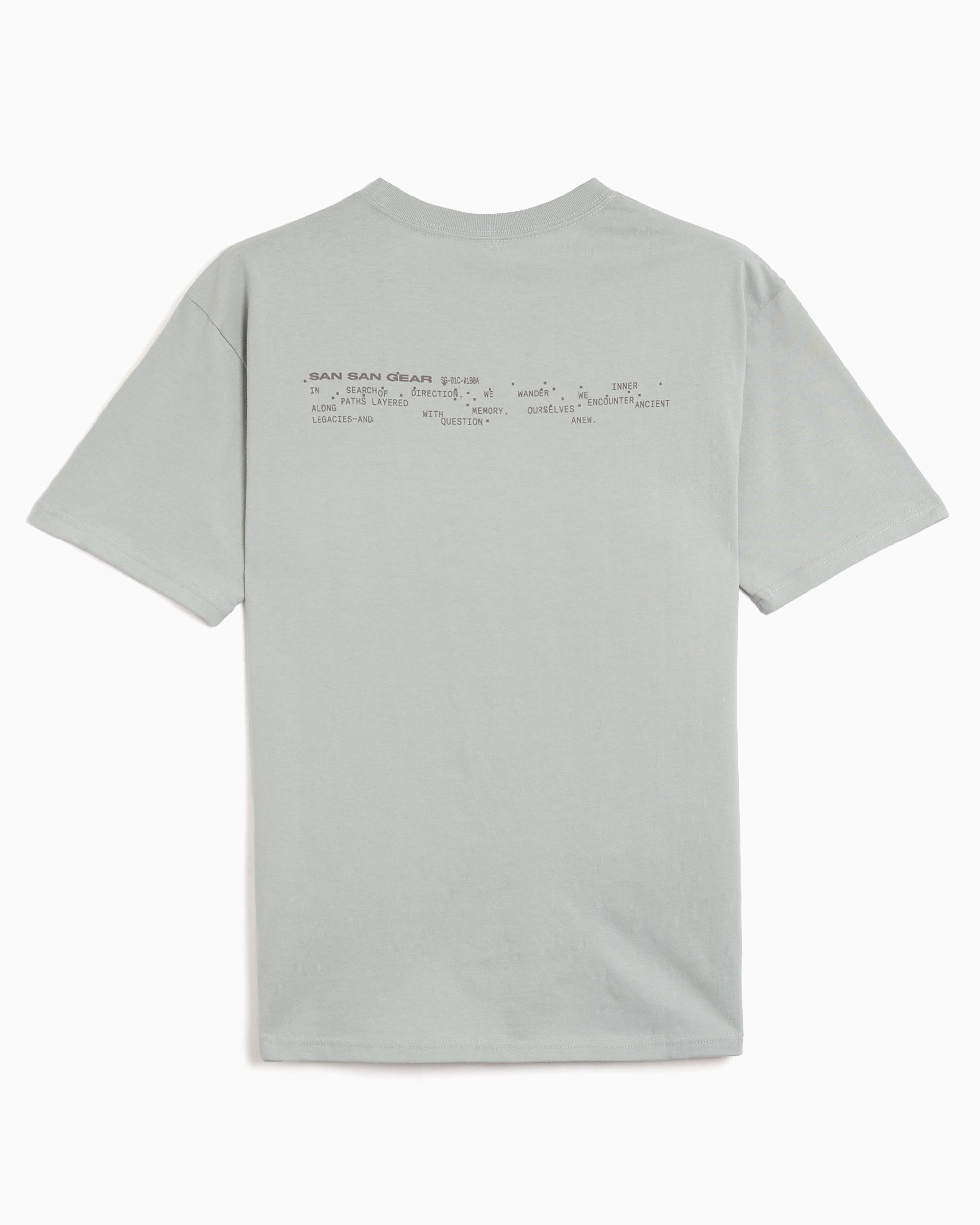 T-Shirts SAN SAN GEAR Logo Men's T-Shirt - SG2601OTTS001-SKYBLUE