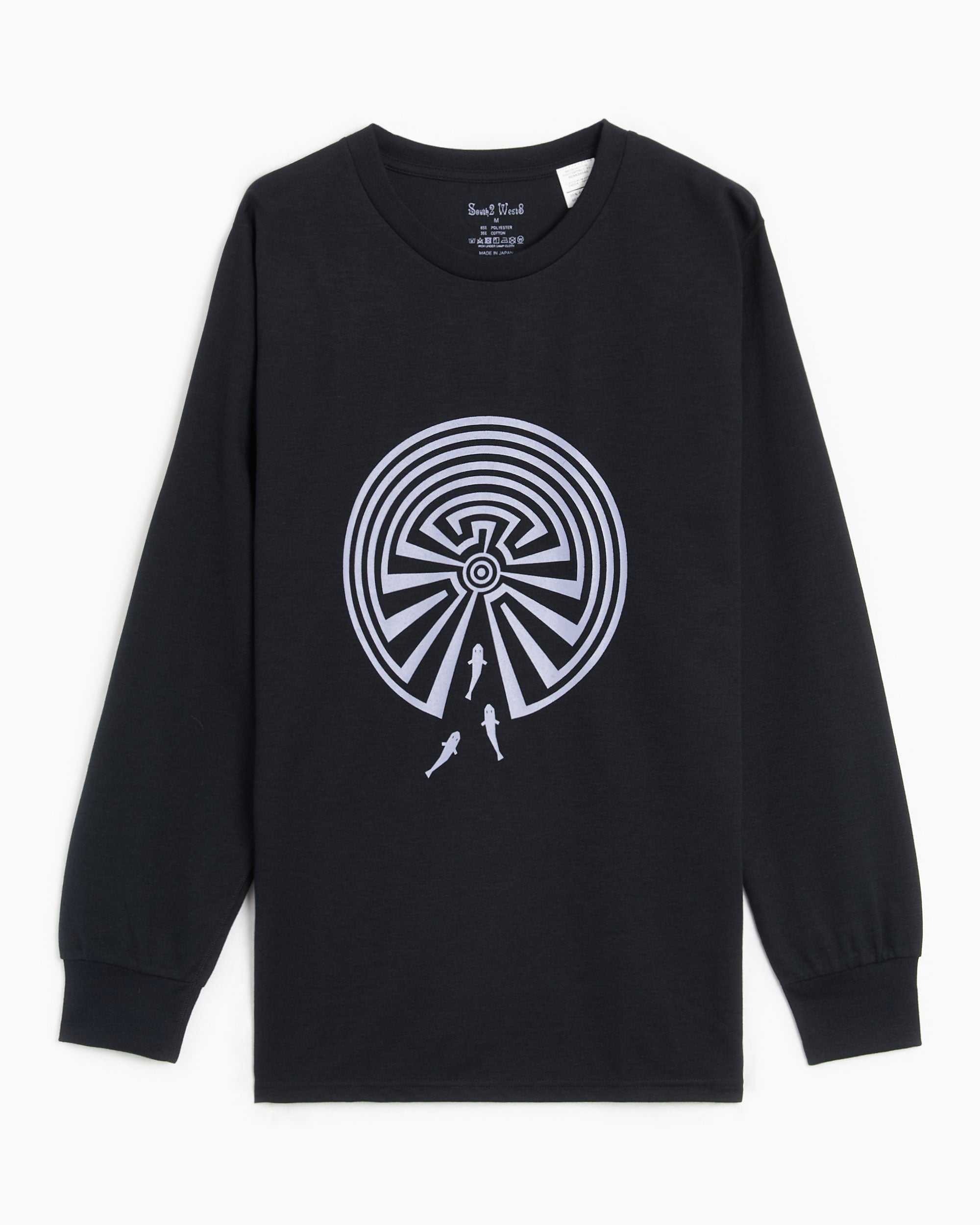 South2 West8 Maze Men's Long Sleeve T-Shirt Men's T-Shirt