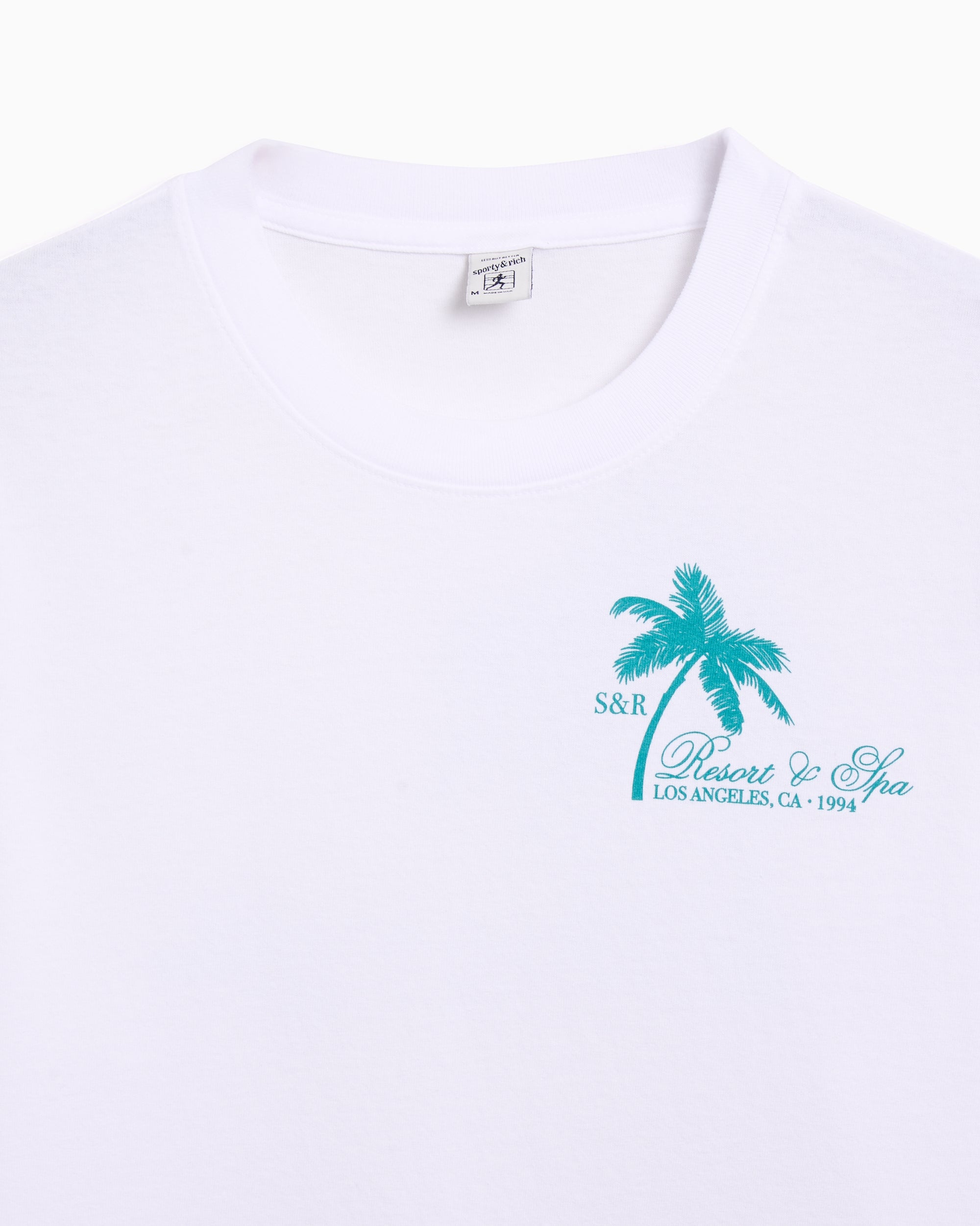 T-Shirts Sporty & Rich Palms Unisex T-Shirt - TO043620253WH01