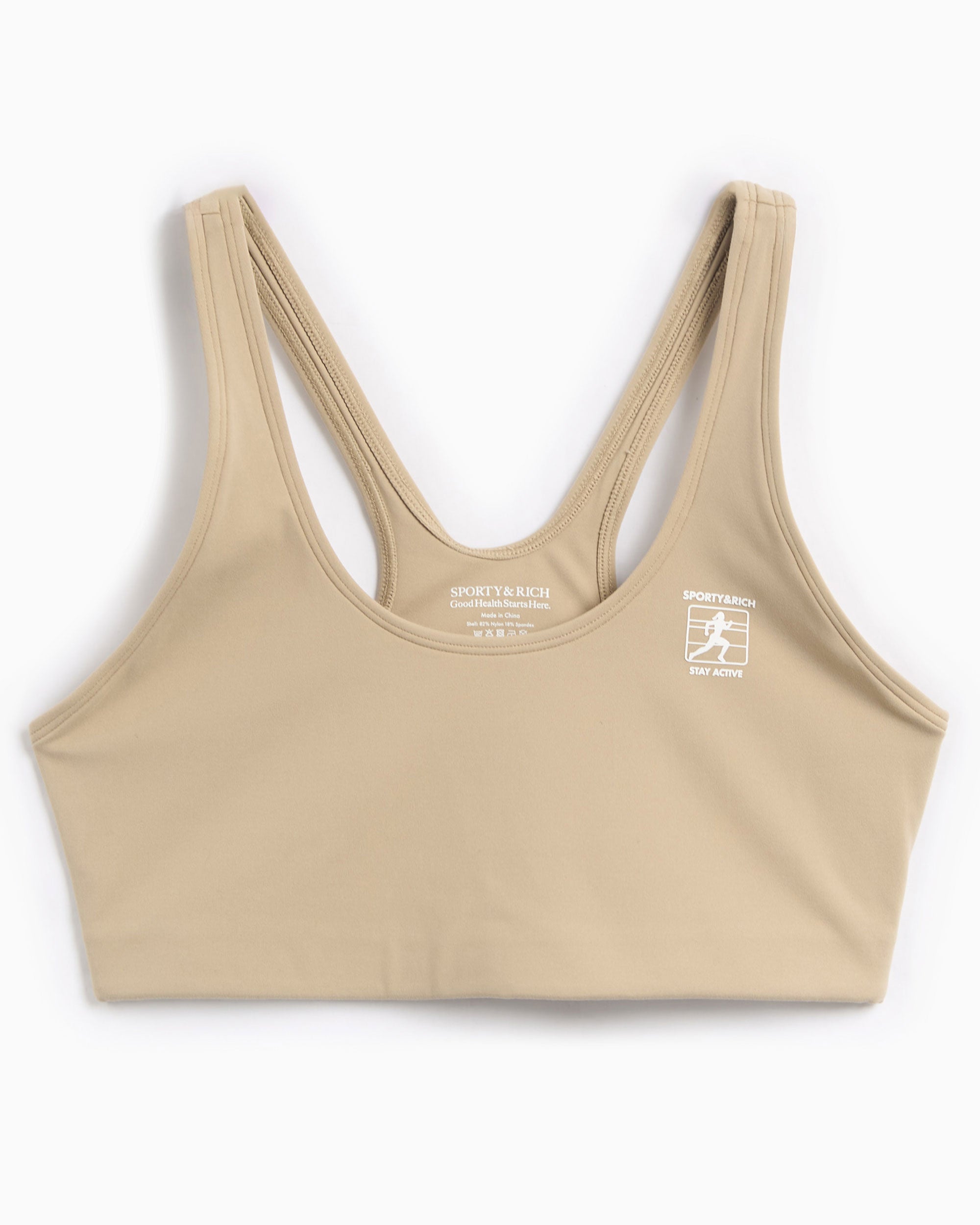 T-Shirts Sporty & Rich Runner Box Sports Women's Bra Women's T-Shirt - TO003S405RE
