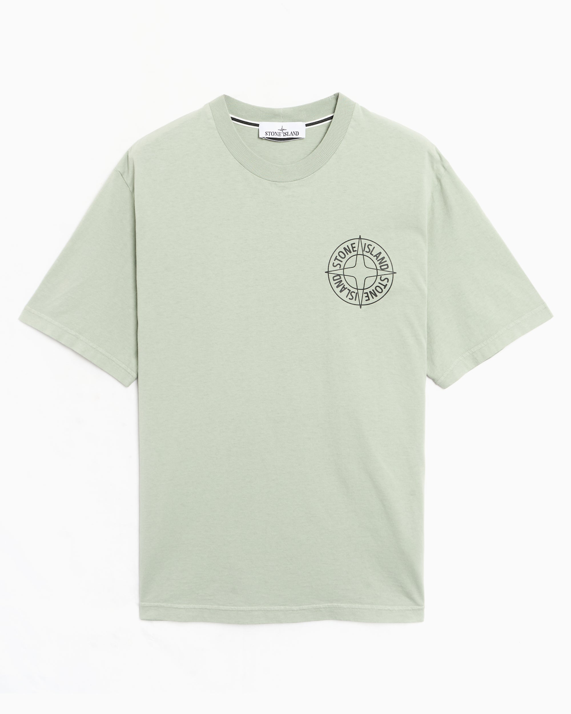 トップス Stone  Nylon l Logo T-Shirt Stone Island Logo Men's T-Shirt