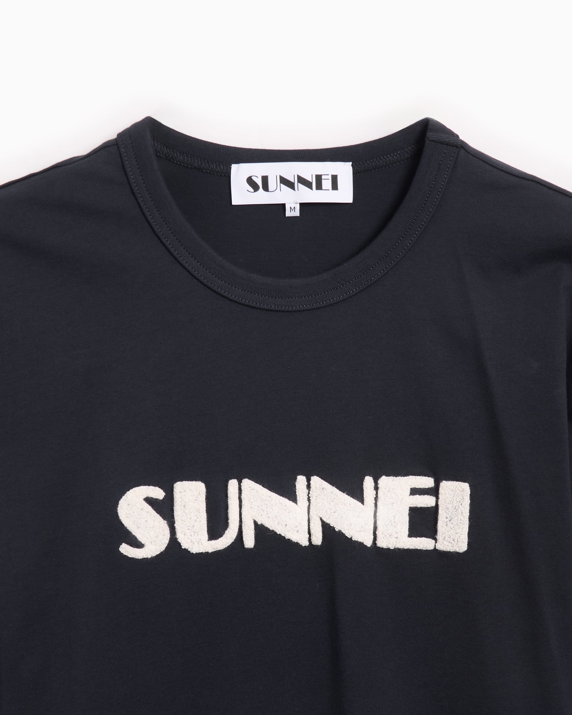 T-Shirts Sunnei Classic Big Logo Boucle' Men's T-Shirt Men's T-Shirt - RTWXJER020-JER012-8170