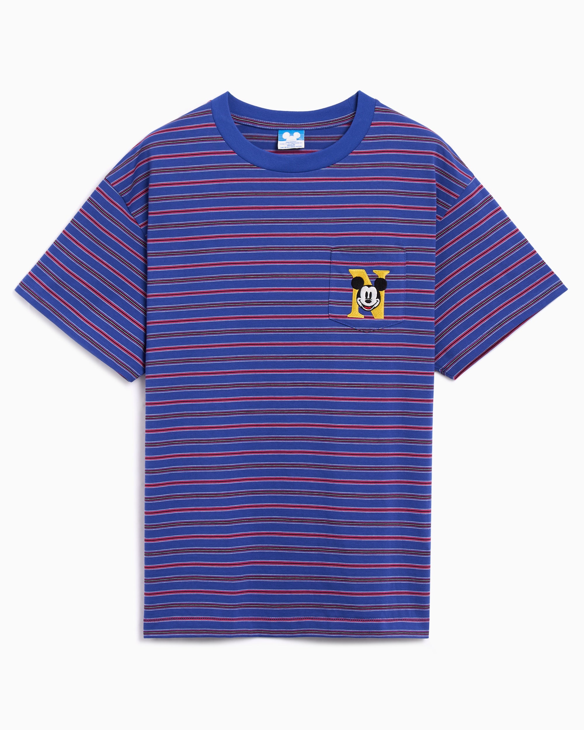 thisisneverthat® Mickey Boarder Striped Men's T-Shirt
