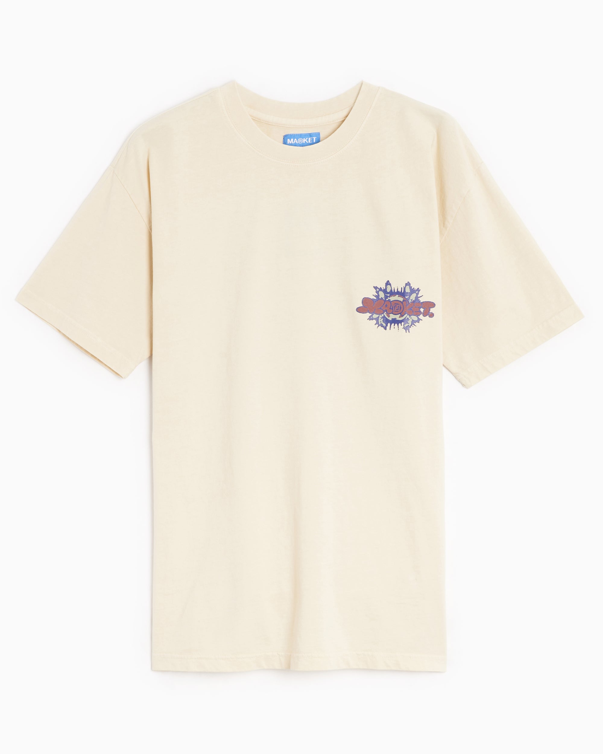 T-Shirts X MARKET FOOTDISTRICT x MARKET Worldwide Unisex T-Shirt Unisex T-Shirt - 360001485-ECRU