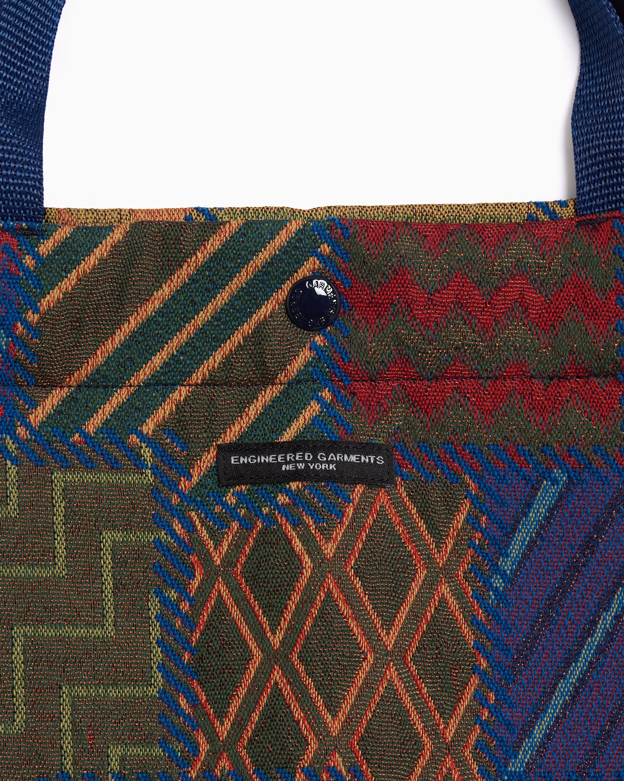 Tote Bags Engineered Garments Carry All Jacquard Unisex Tote Bag - 25F1H015-IN001