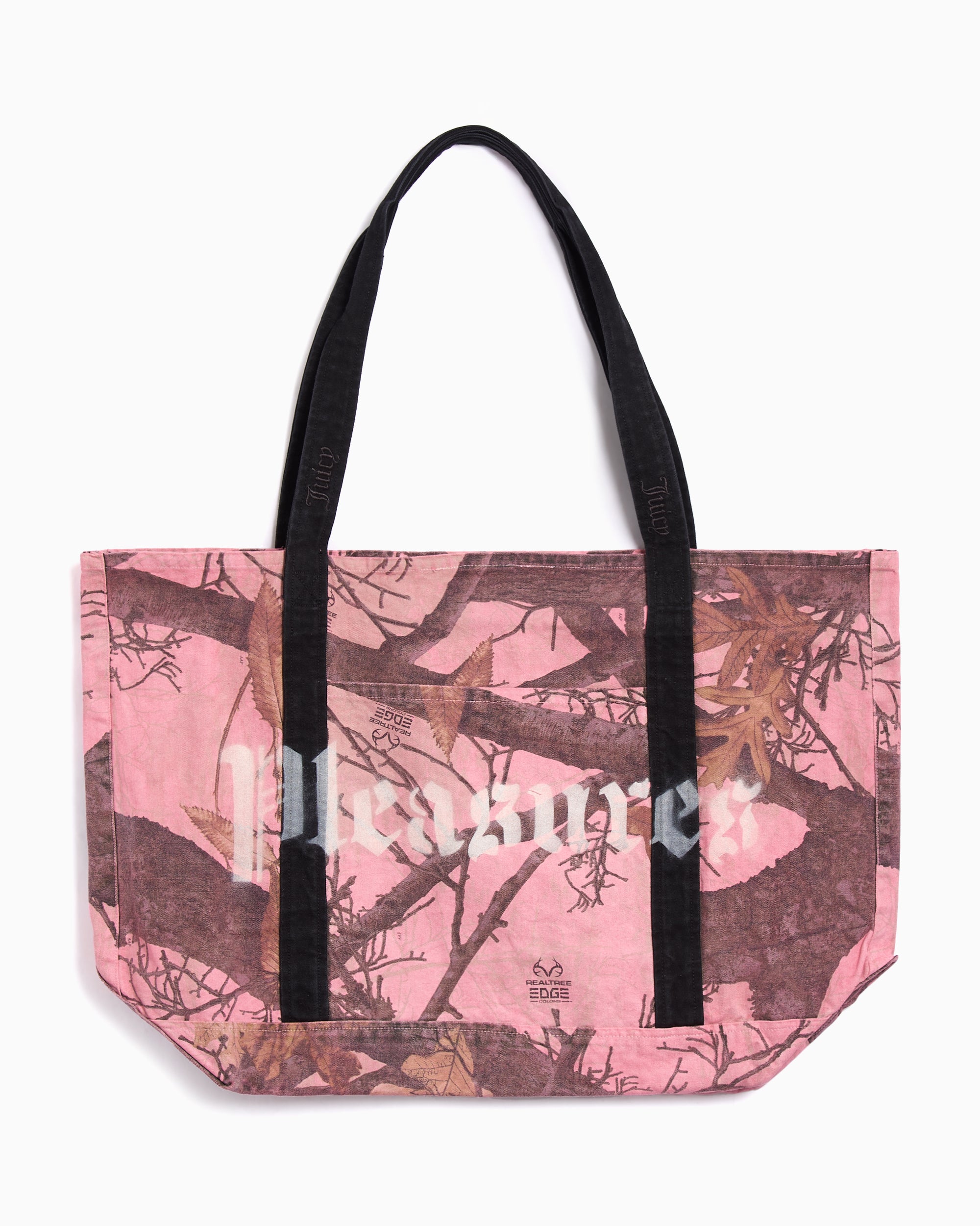 Tote Bags Pleasures x Juicy Couture Realtree Canvas Unisex Tote Bag - P25JC016-PINK
