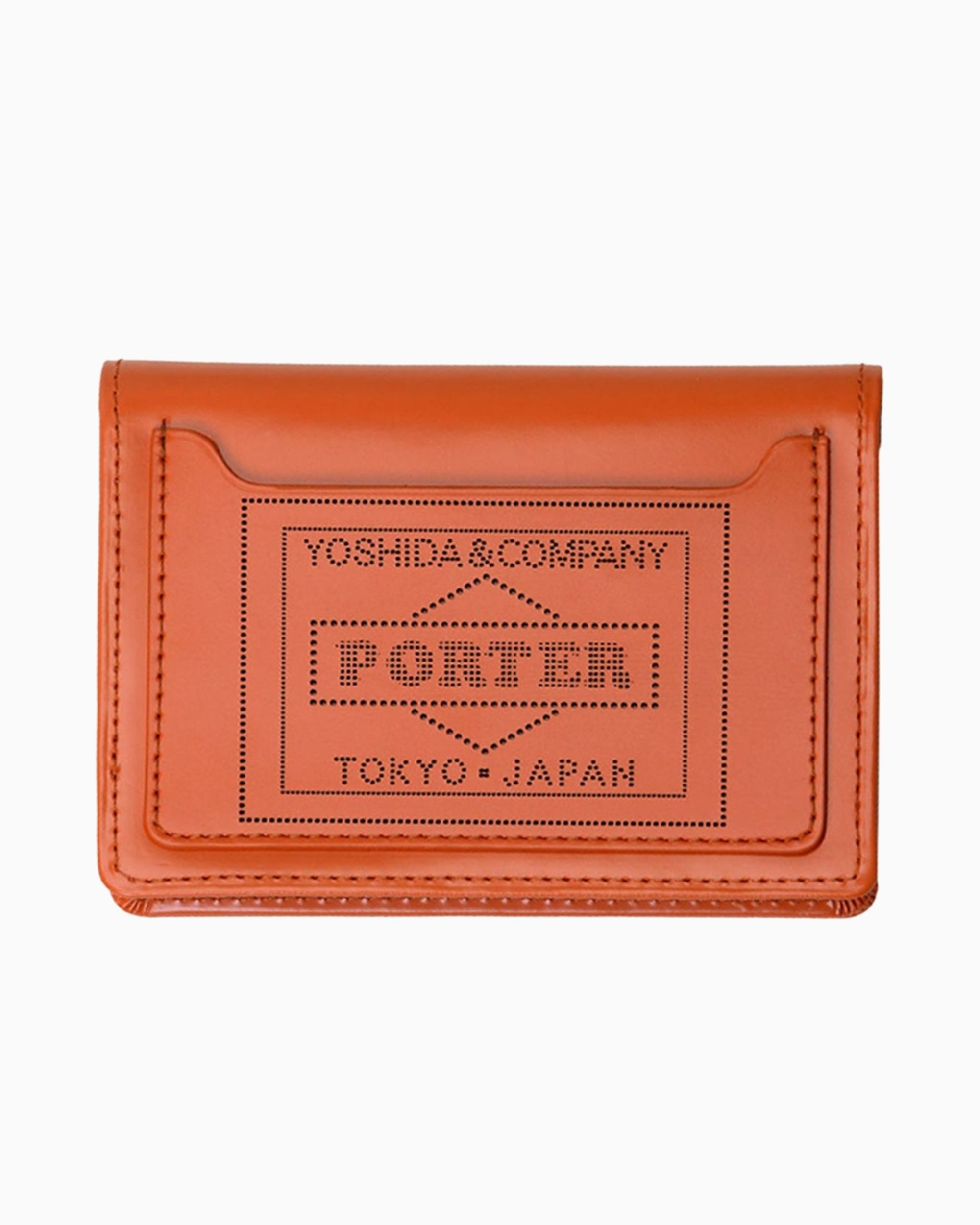 Wallets Porter-Yoshida & Co. PS Unisex Wallet - 384-03043-ORANGEKHAKI