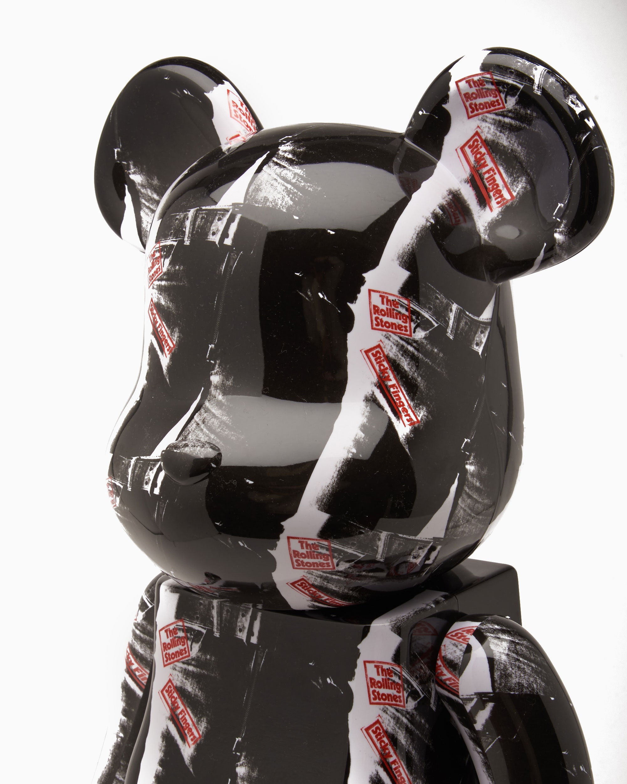 Medicom Toy Be@rbrick Andy Warhol x The Rolling Stones Sticky Fingers