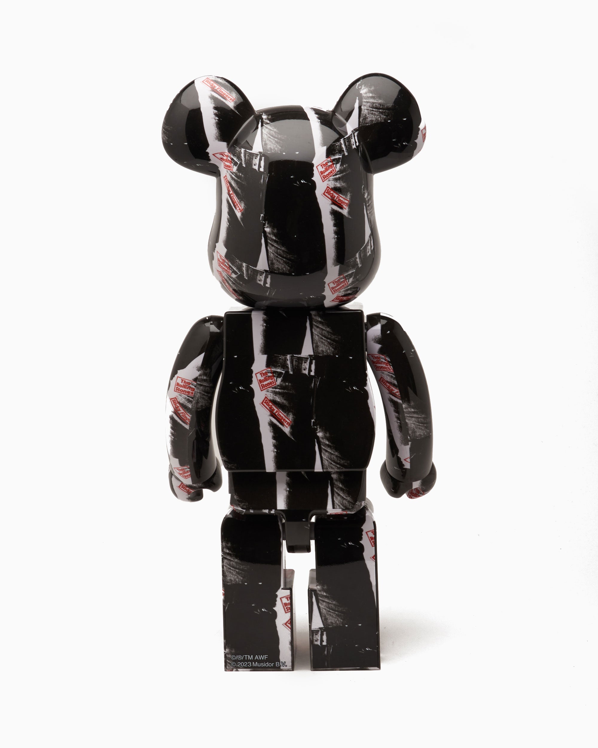 Medicom Toy Be@rbrick Andy Warhol x The Rolling Stones Sticky Fingers