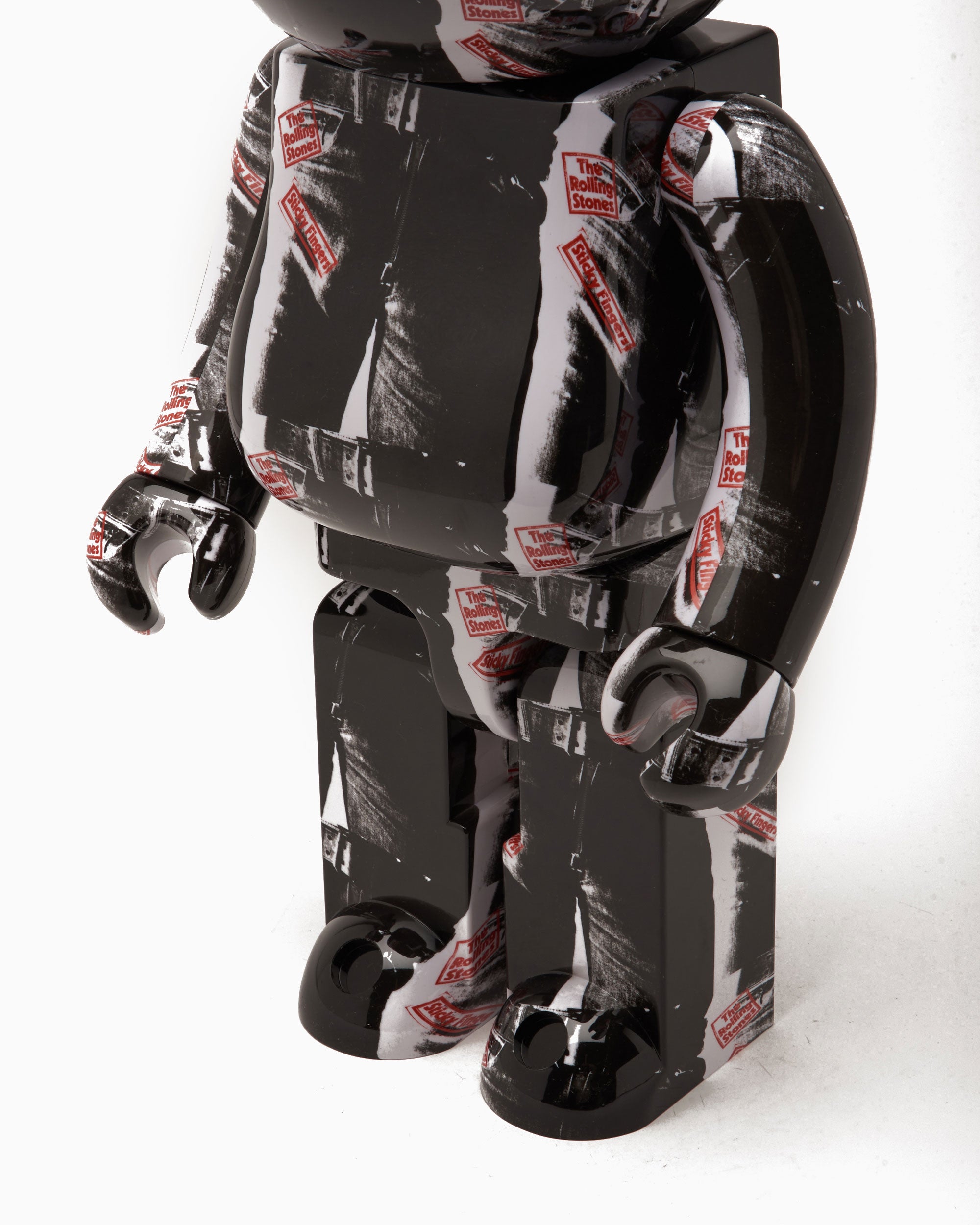 MEDICOM TOY - Andy Warhol × The Rolling Stones 1000％ Medicom Toy Be@rbrick Andy Warhol x The Rolling Stones Sticky Fingers
