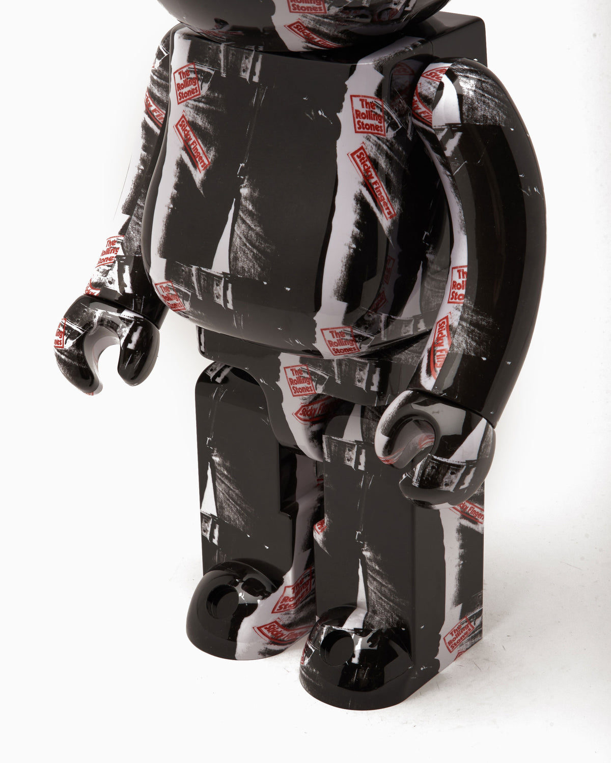 Medicom Toy Be@rbrick Andy Warhol x The Rolling Stones Sticky Fingers