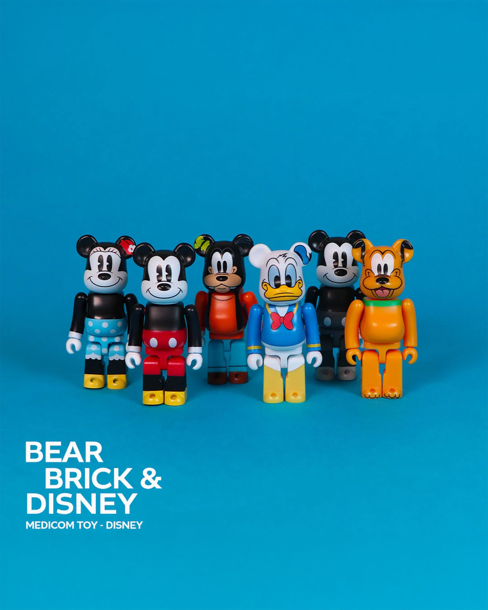 F*U様 MEDICOMTOY製　NEIGHBORHOOD × Disney フ Medicom Toy Be@rbrick Chase Mickey Mouse and Friends Surprise Box (1 P