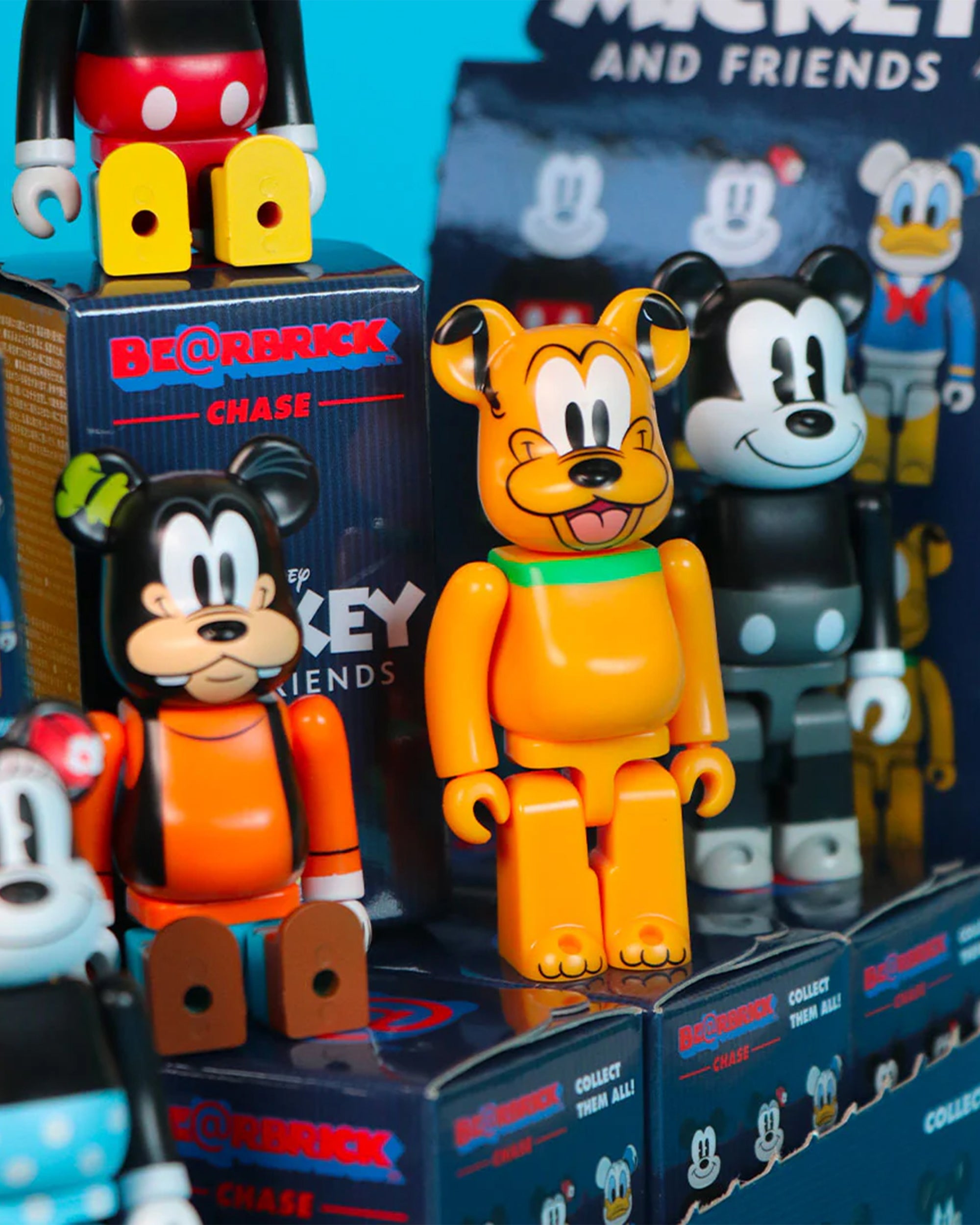 Medicom Toy Be@rbrick Chase Mickey Mouse and Friends Surprise Box (1 P