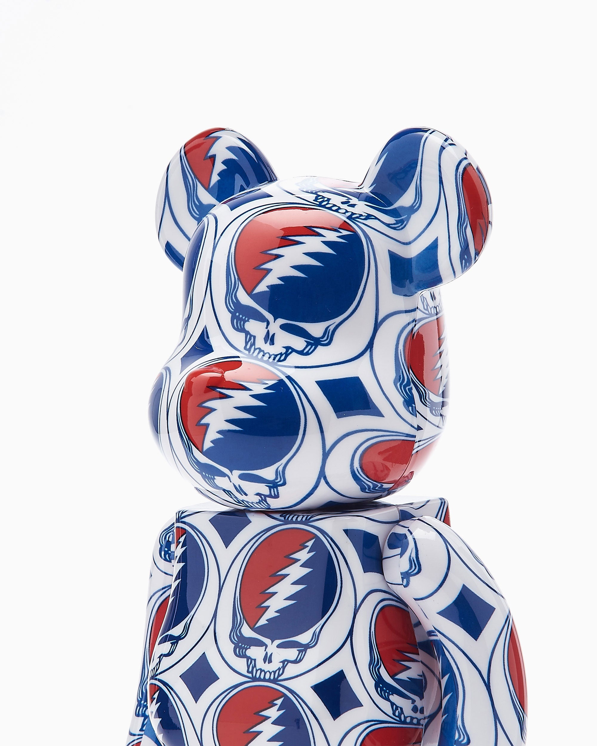 Medicom Toy Be@rbrick x Grateful Dead Steal Your Face 100% + 400%