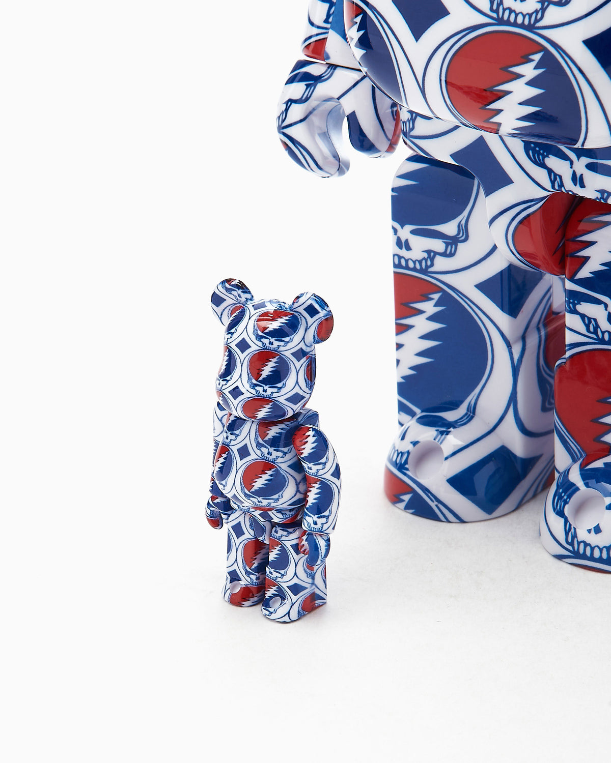 Medicom Toy Be@rbrick x Grateful Dead Steal Your Face 100% + 400%